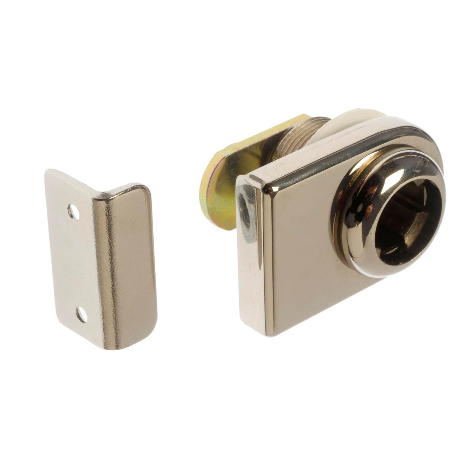 Glasdeurslot 4-10mm met sluitplaat