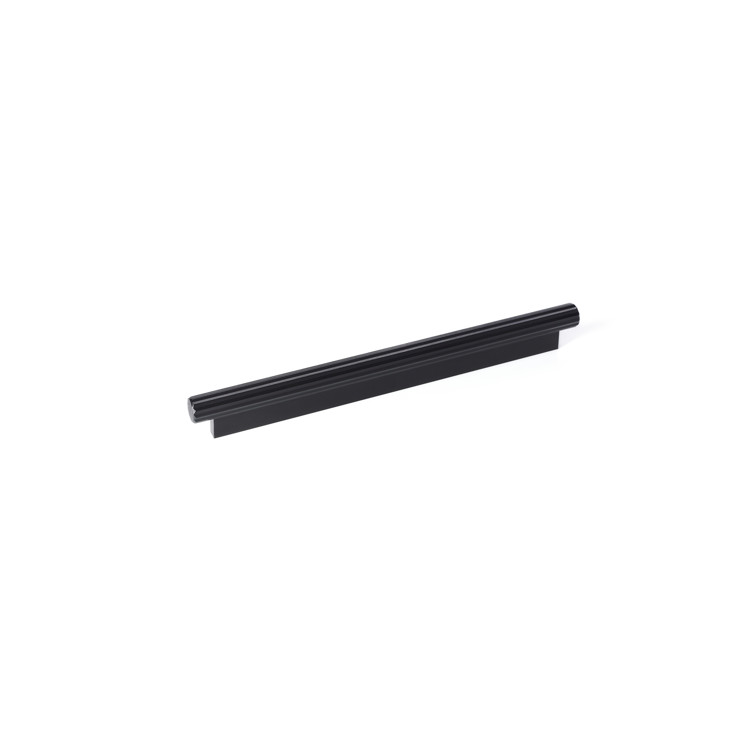 Greep line ba160 l200 alu geborsteld zwart