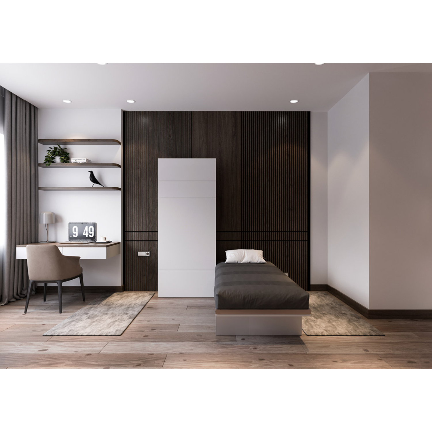 Speedy wall kantelbed 830 x 2100 mm