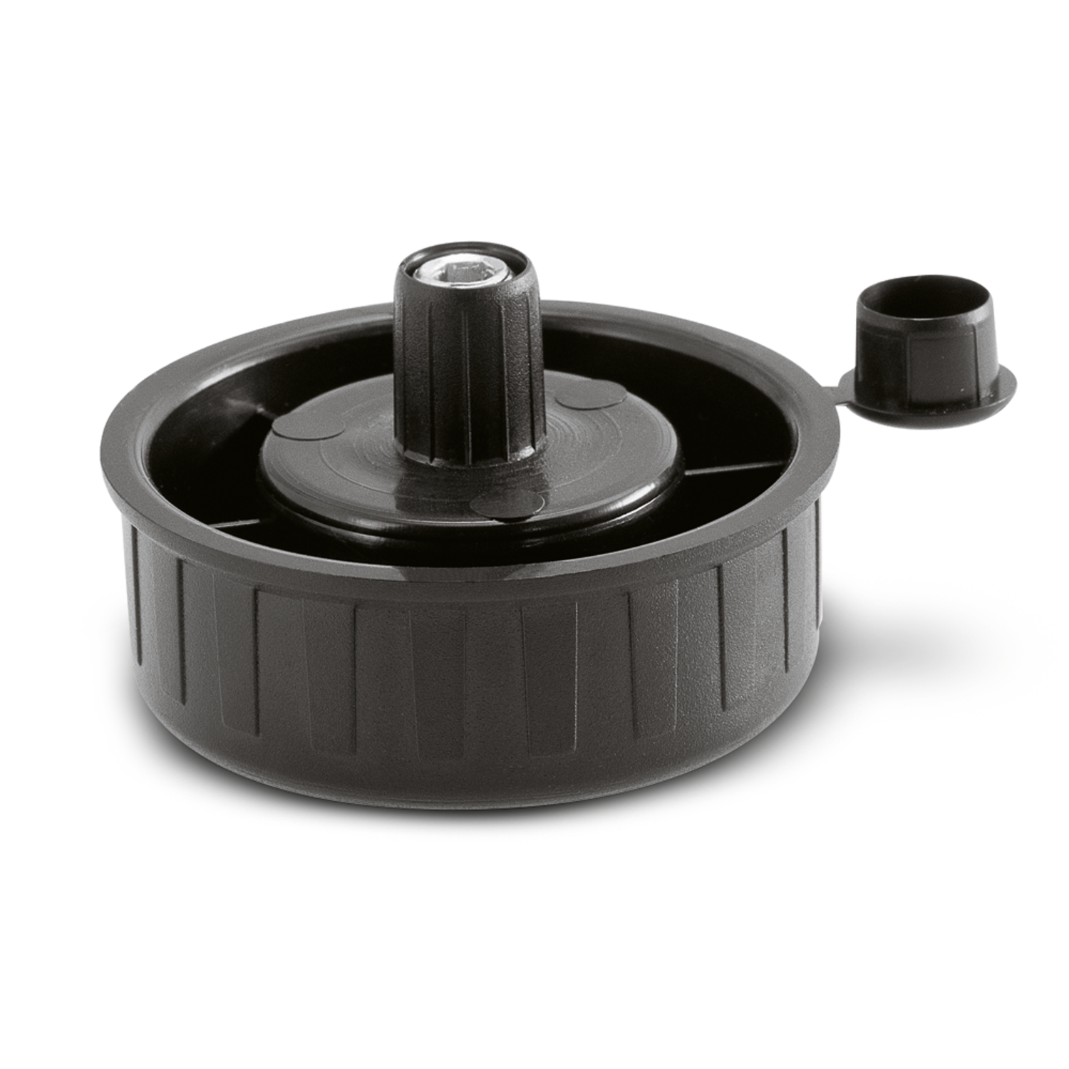 Regelbare meubelvoet zwart d:50mm h:27mm