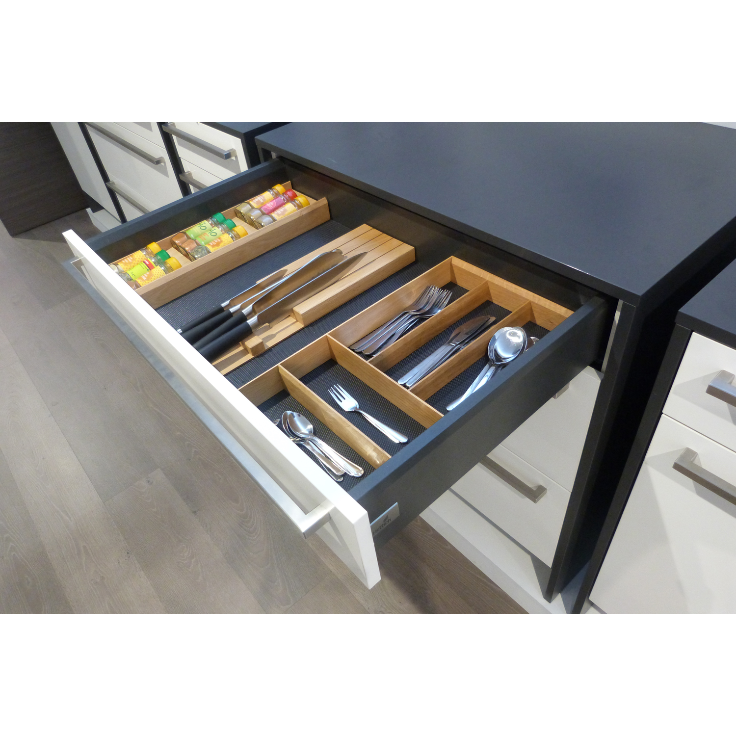 Modulo messenhouder eik  473x148x30mm