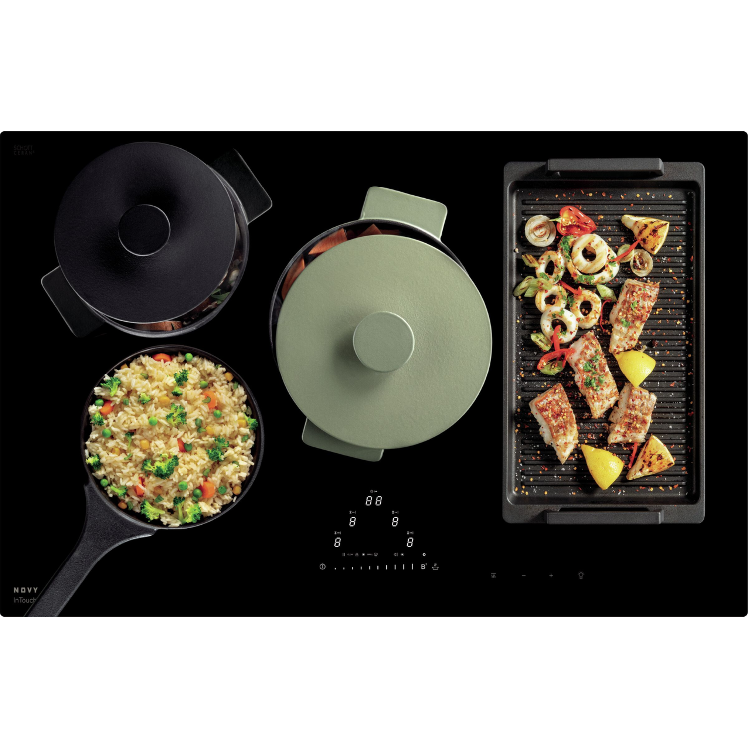 Novy inductie Pro 80 cm