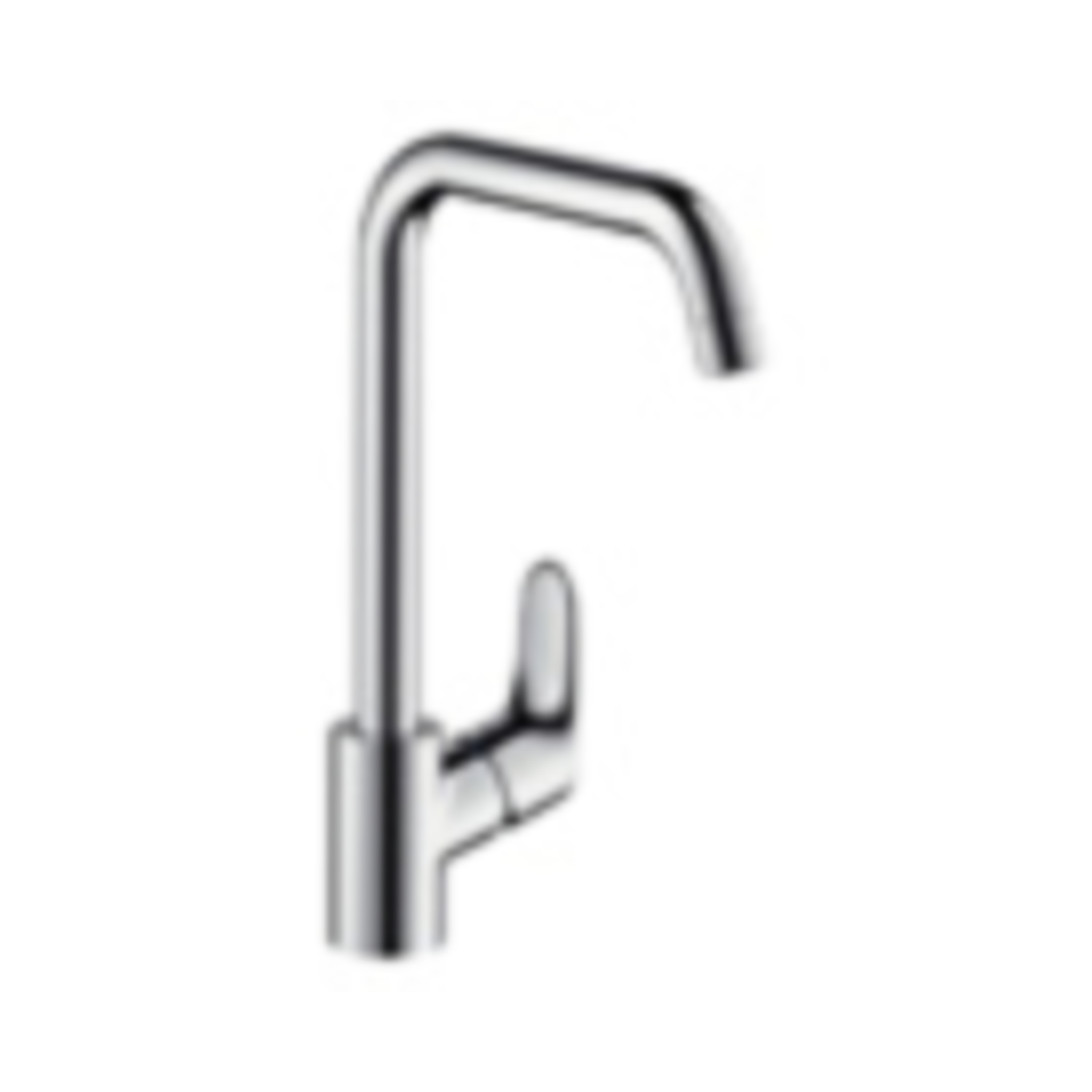 Hansgrohe Focus 1GR keukenmengkraan hoge uitloop chroom