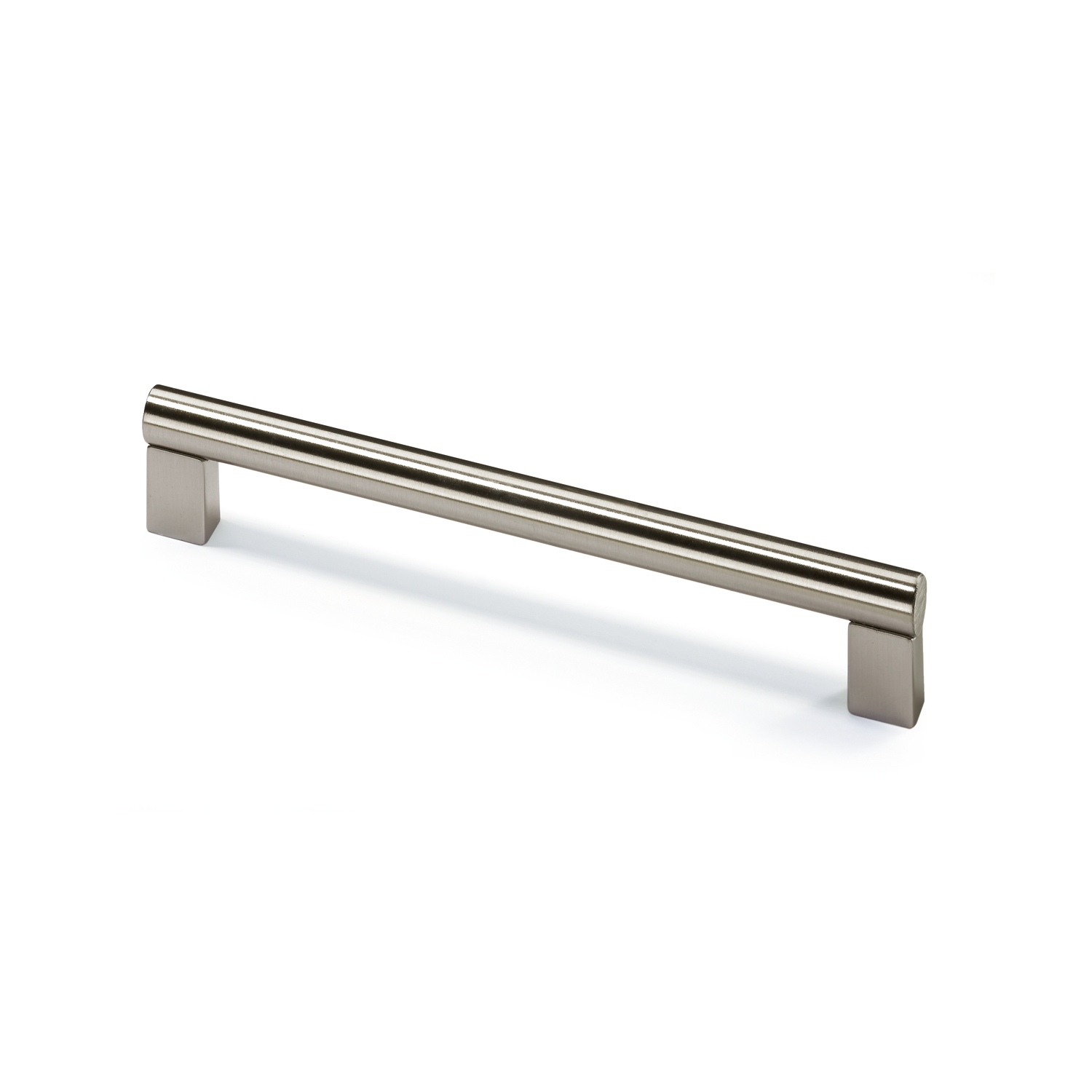 Greep Vieste, boorafstand 128, L 152 mm, H 30 mm, ø 12 mm, roestvrij staal finish geborsteld