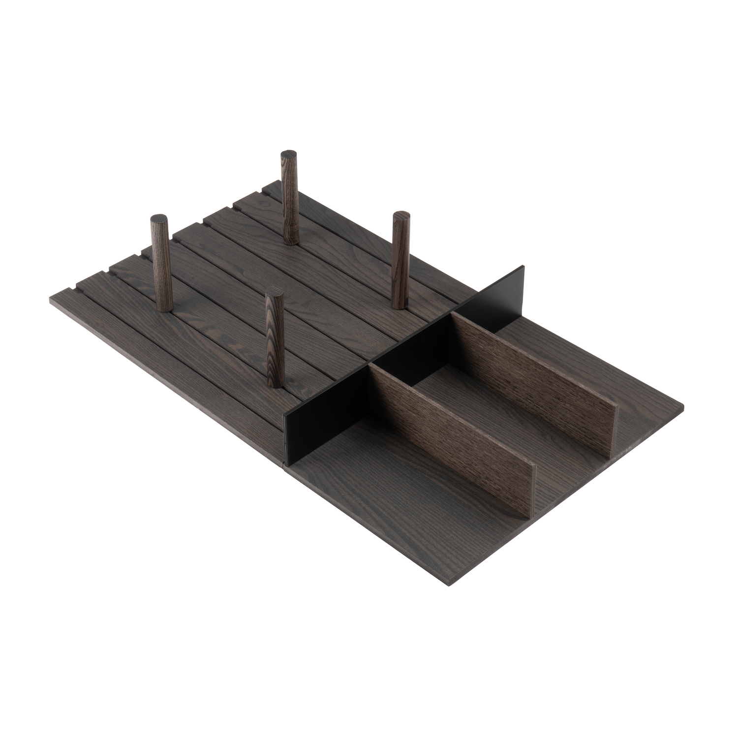 Filo frontlade bordenhouder + verdeler V4 90 zwart