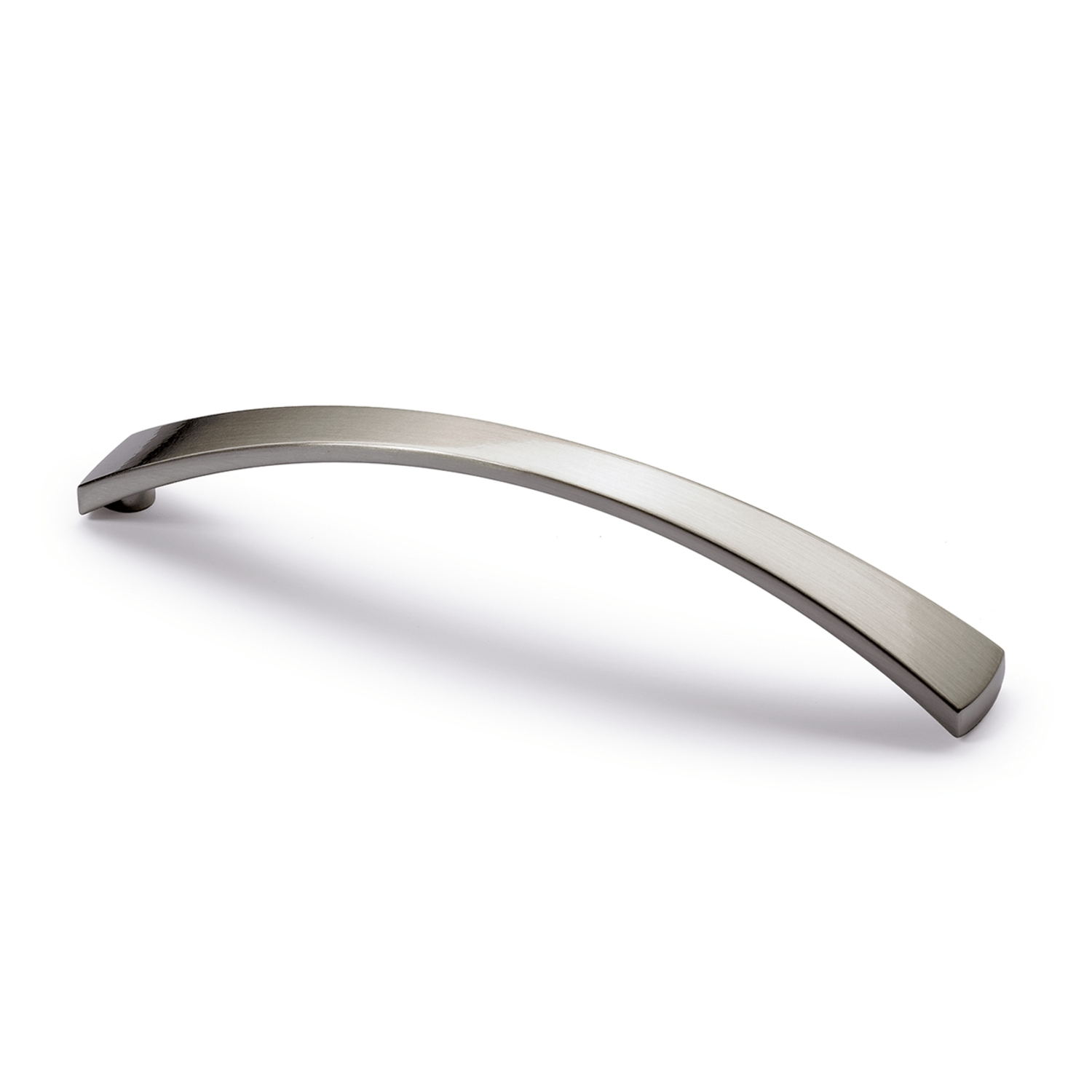 Greep Parma, boorafstand 128, L 138 mm, B 17 mm, H 25 mm, roestvrij staal finish geborsteld