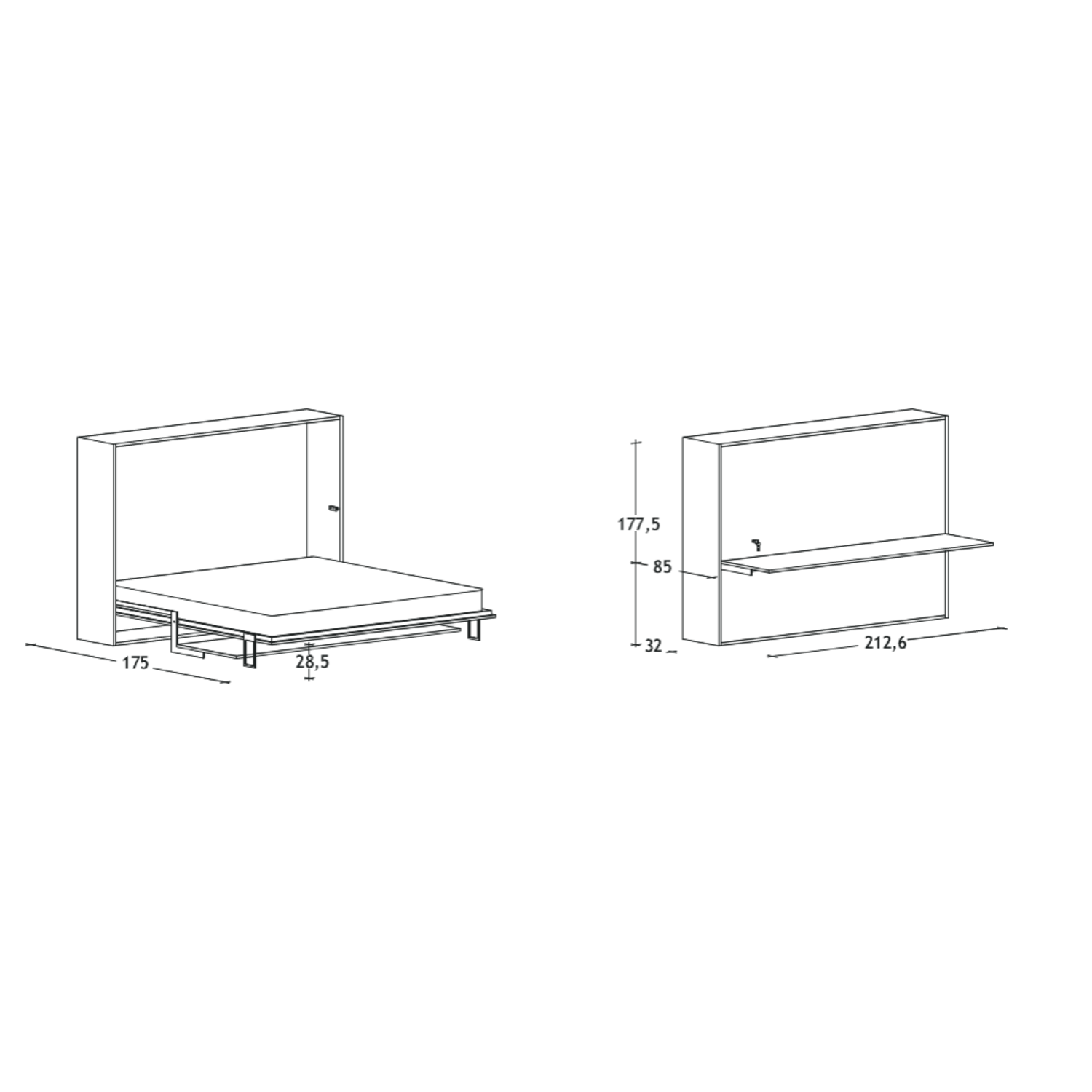 Click o top kantelbed 163x202