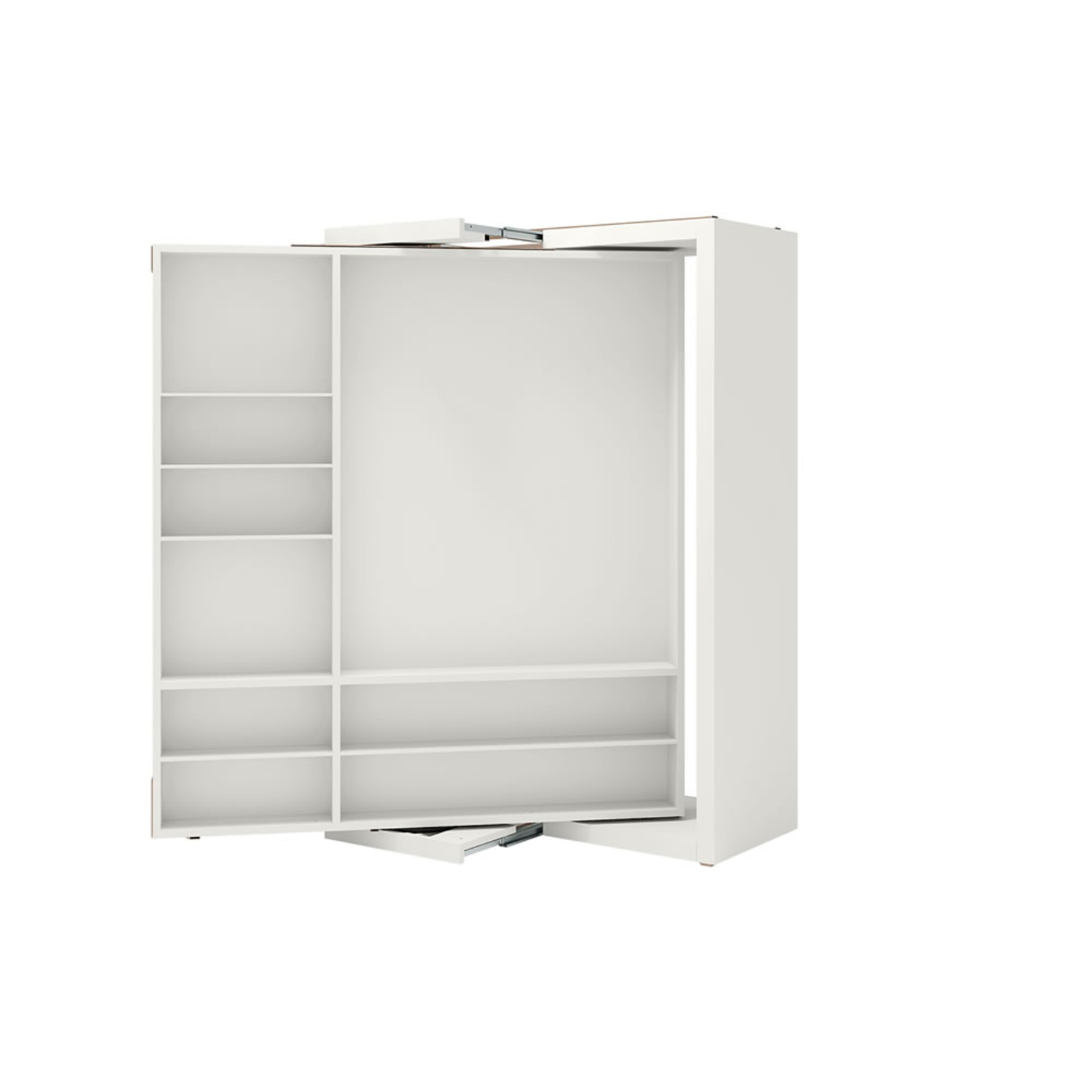 Girotondo ronterend kantelbed + kast 143x202