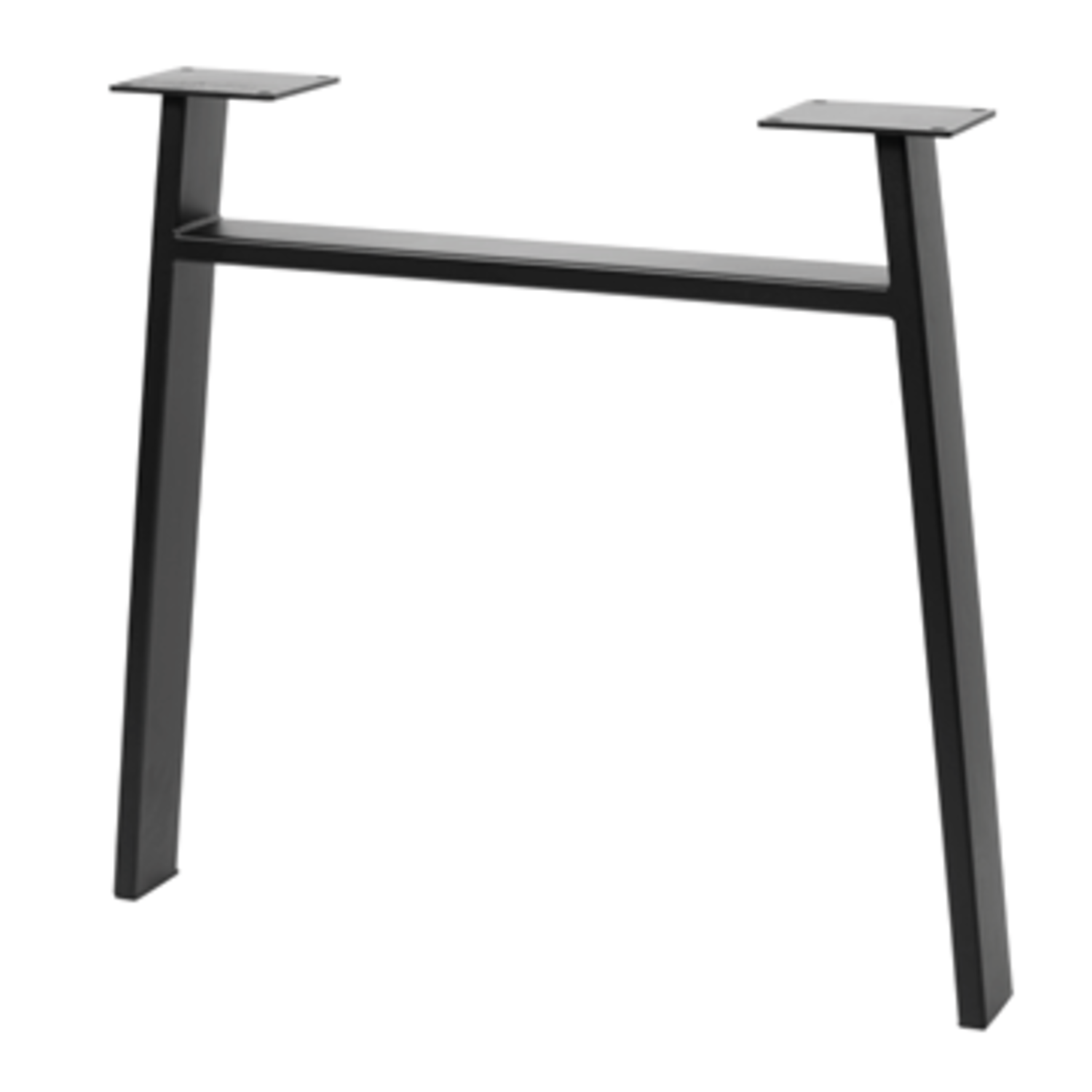 Tafelonderstel A 20x80 zwart mat