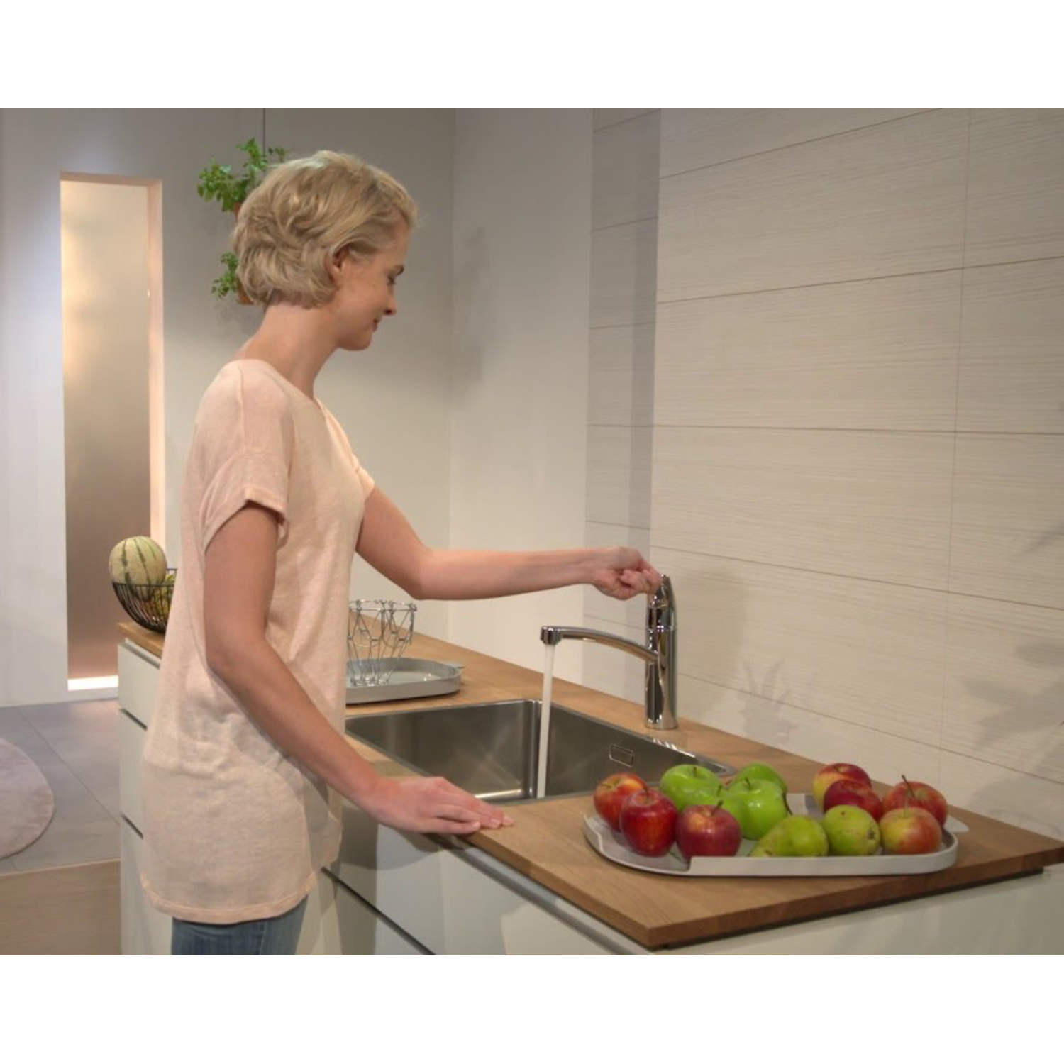 Hansgrohe Logis 160 keukenmengkraan chroom