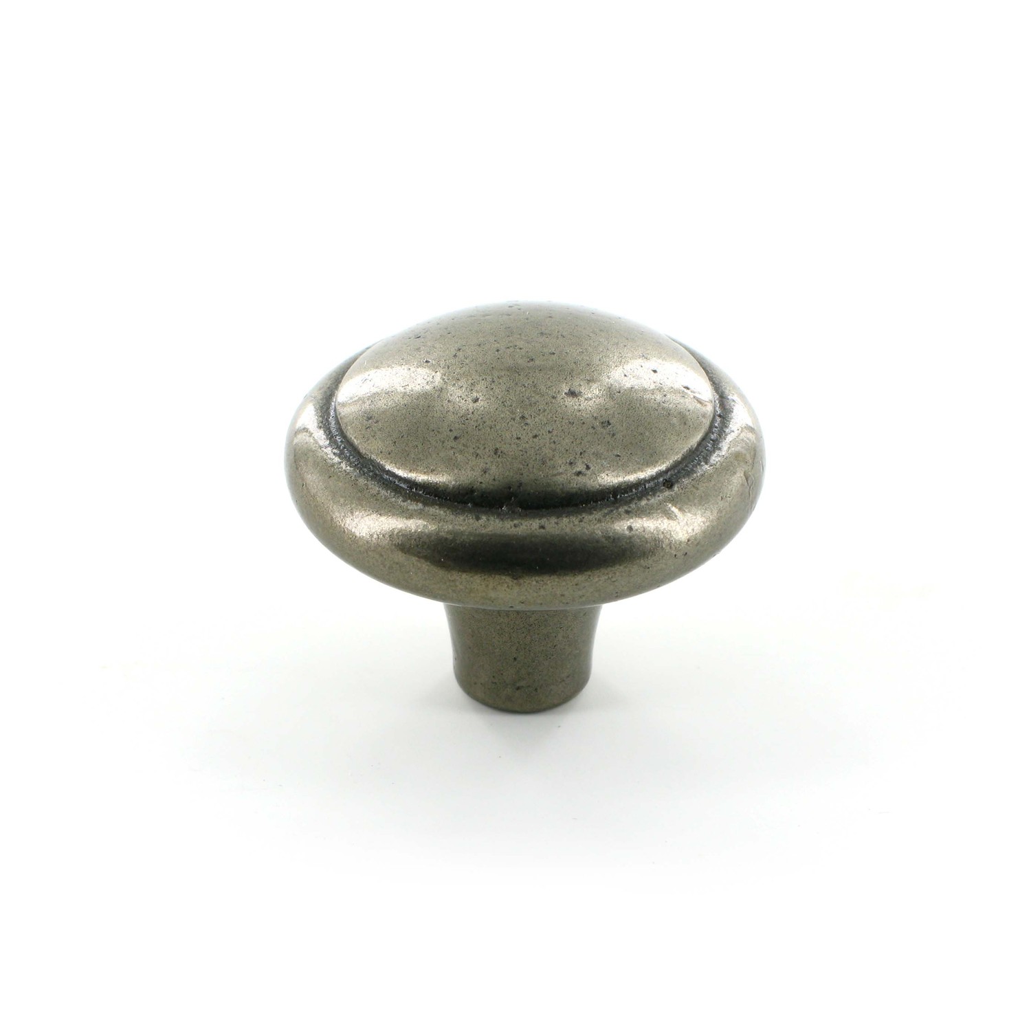 Knop snowdon gietijzer ijzerkleur dia. 38mm