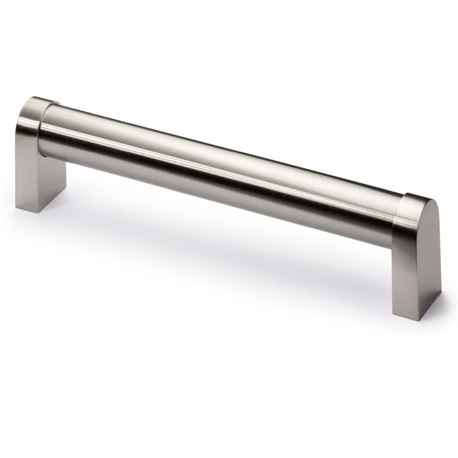 Greep Como, boorafstand 320, L 332 mm, B 26 mm, H 45 mm, Roestvrij staal geborsteld / roestvrij staal finish geborsteld