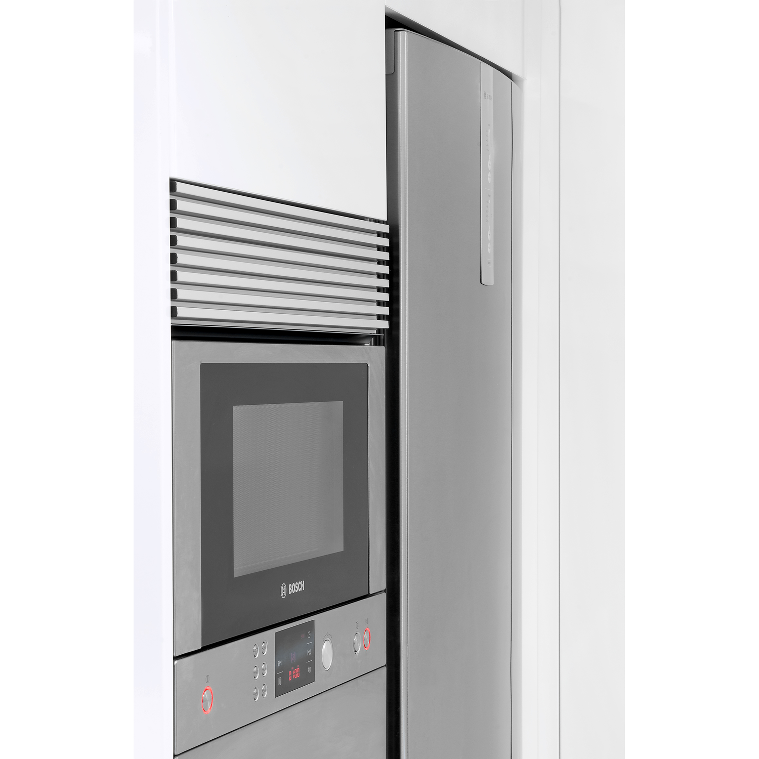 Luchtrooster voor oven alu mat 598 x 120,5mm