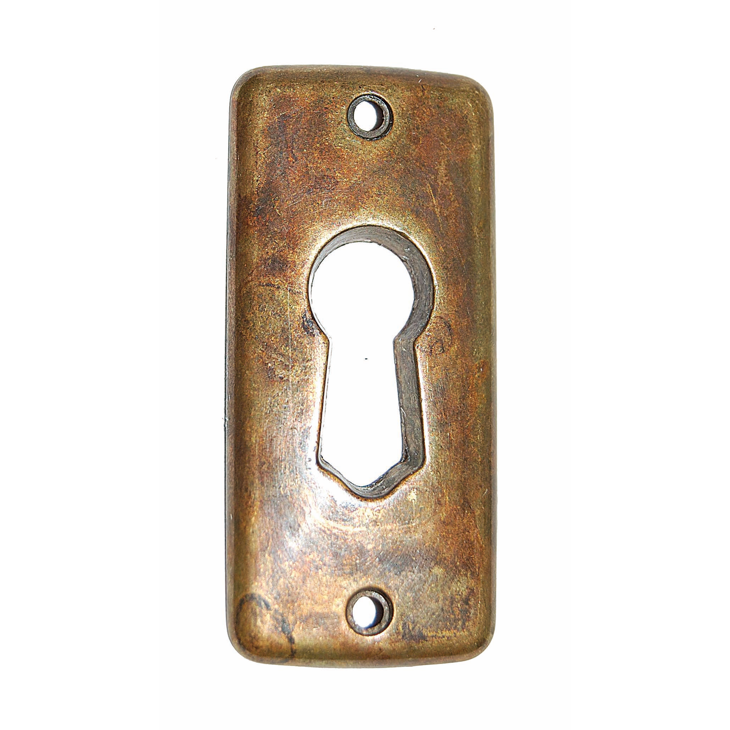 Sleutelplaat 686 21x46mm vertikaal brons gevlekt