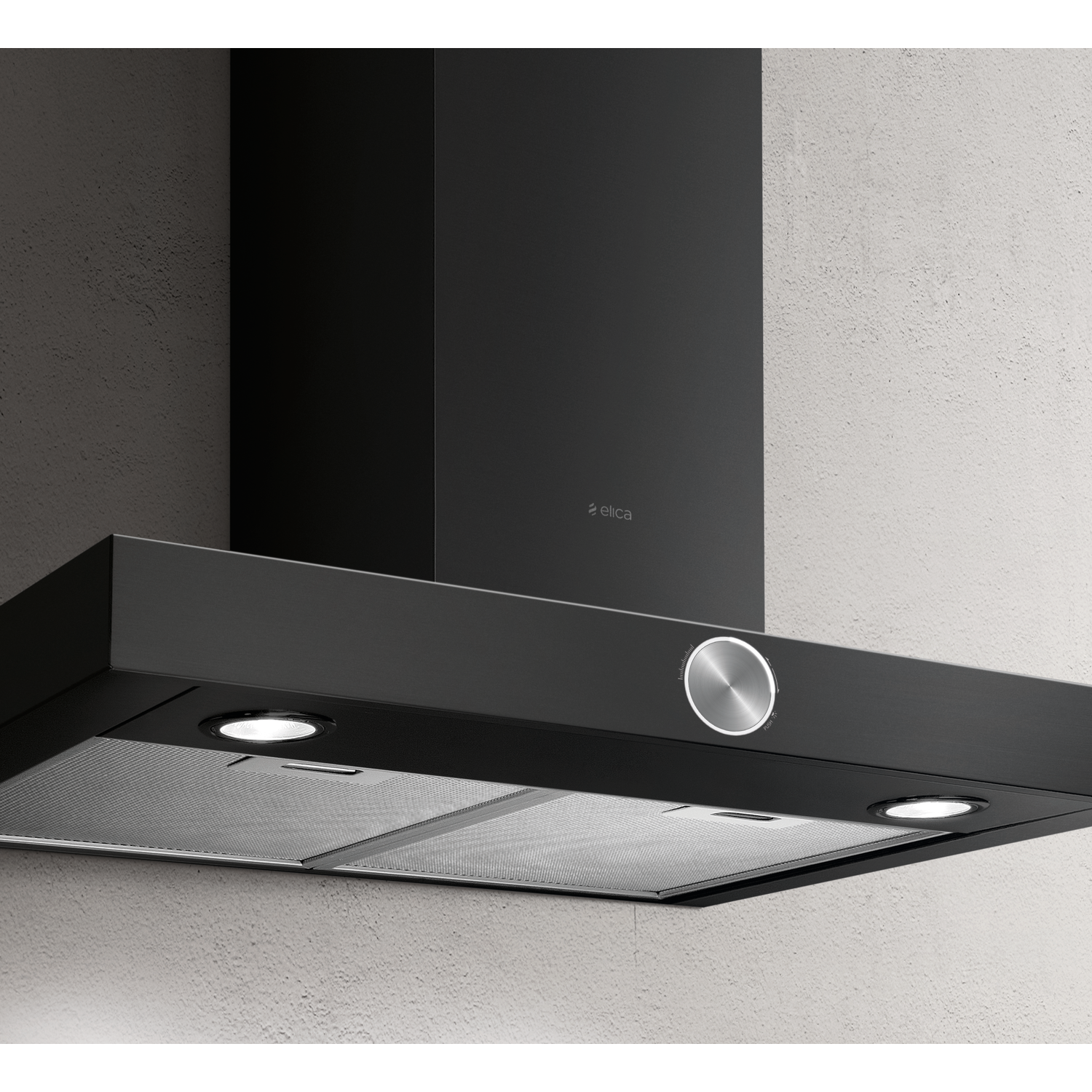 Lol plafond afvoer zwart reliëf 60 cm
