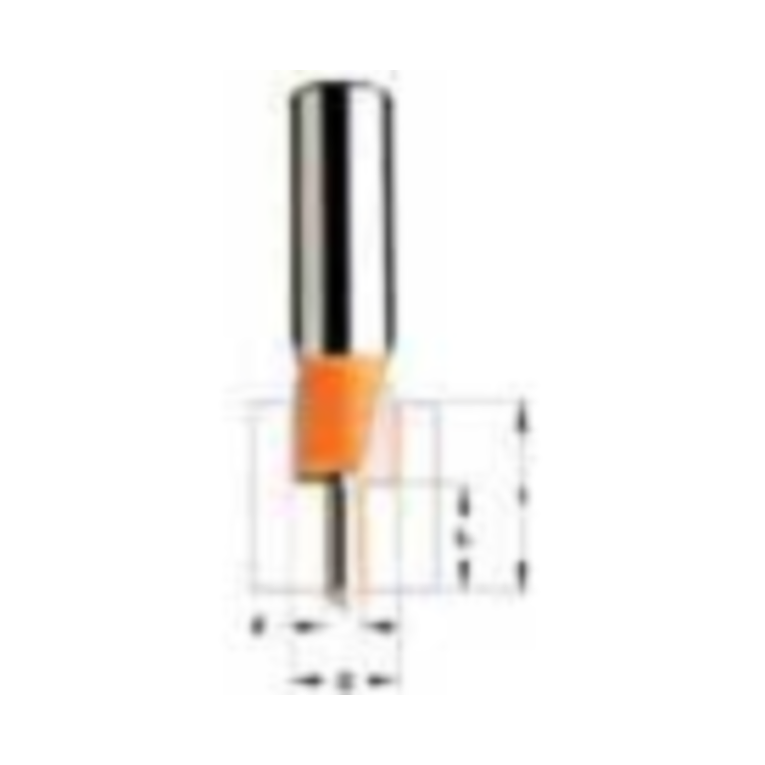 Vlak verzink -groef frees d=12.7mm d=4.3 6mm i=24.2 i²=13.9mm hw