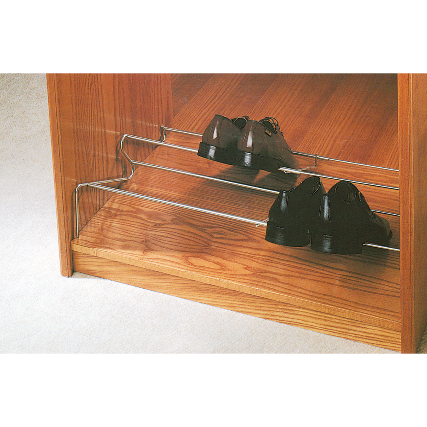 Schoenrek 60/100cm chroom d.43cm vast