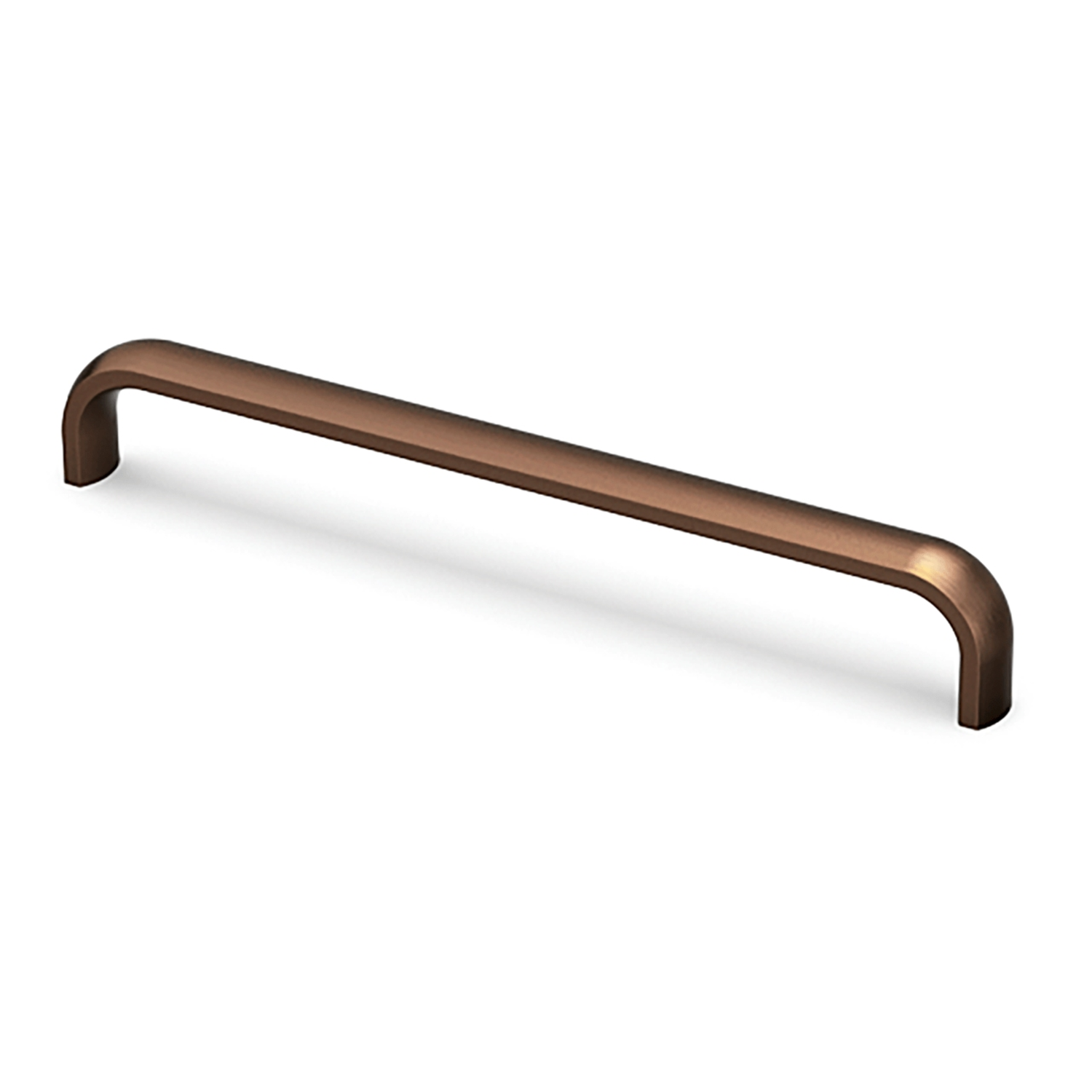 Greep Naila, boorafstand 96, L 103 mm, B 12 mm, H 26 mm, Bruin metallic geborsteld