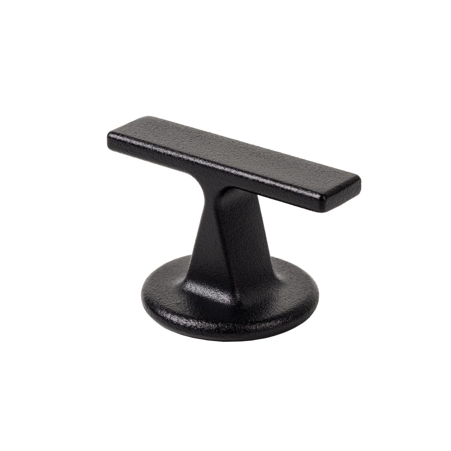T-knop OTO L60 Ø40 zamak zwart textuur