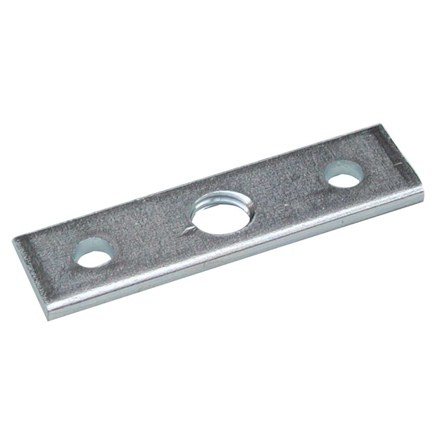 Montageplaat 60x16x3mm voor regelvijs M10 verzinkt