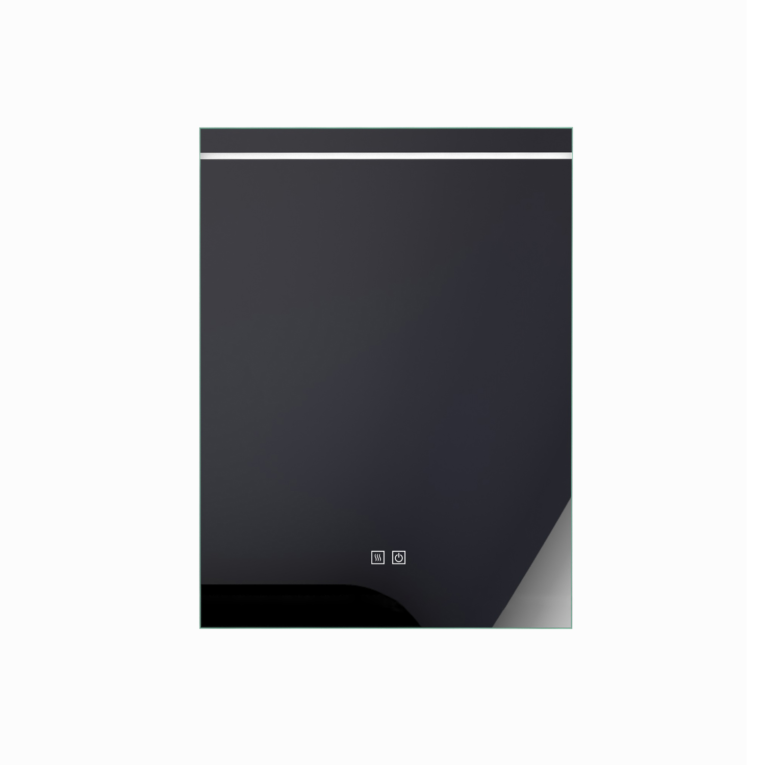 Spiegel 800x750 led boven+kelvinch.+verwarming