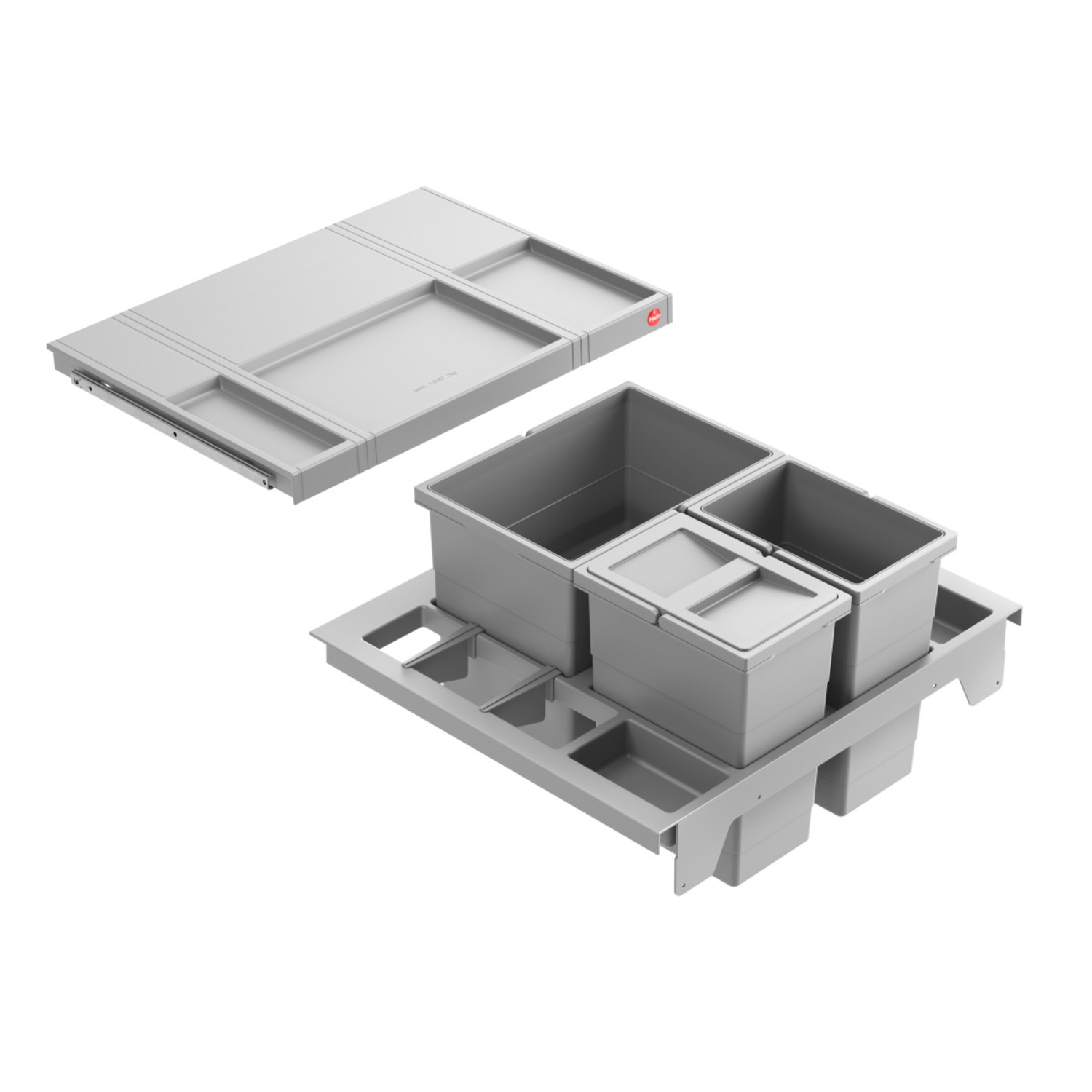 Hailo separato-k 60cm 35l18l + 2 x 8.5l 18l + 2 x 8.5l