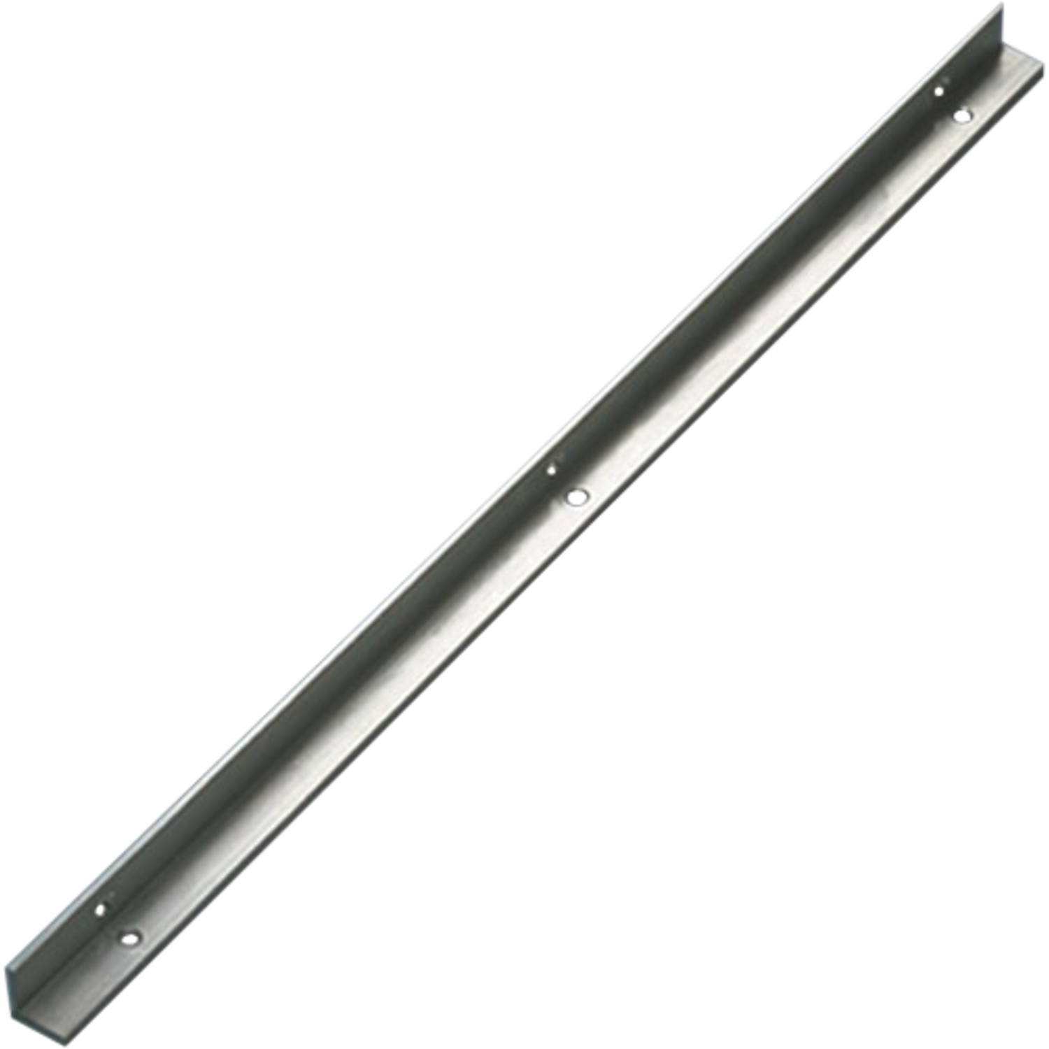 Bladdrager L 530 x 20 x 20 mm alu - 6 gaten
