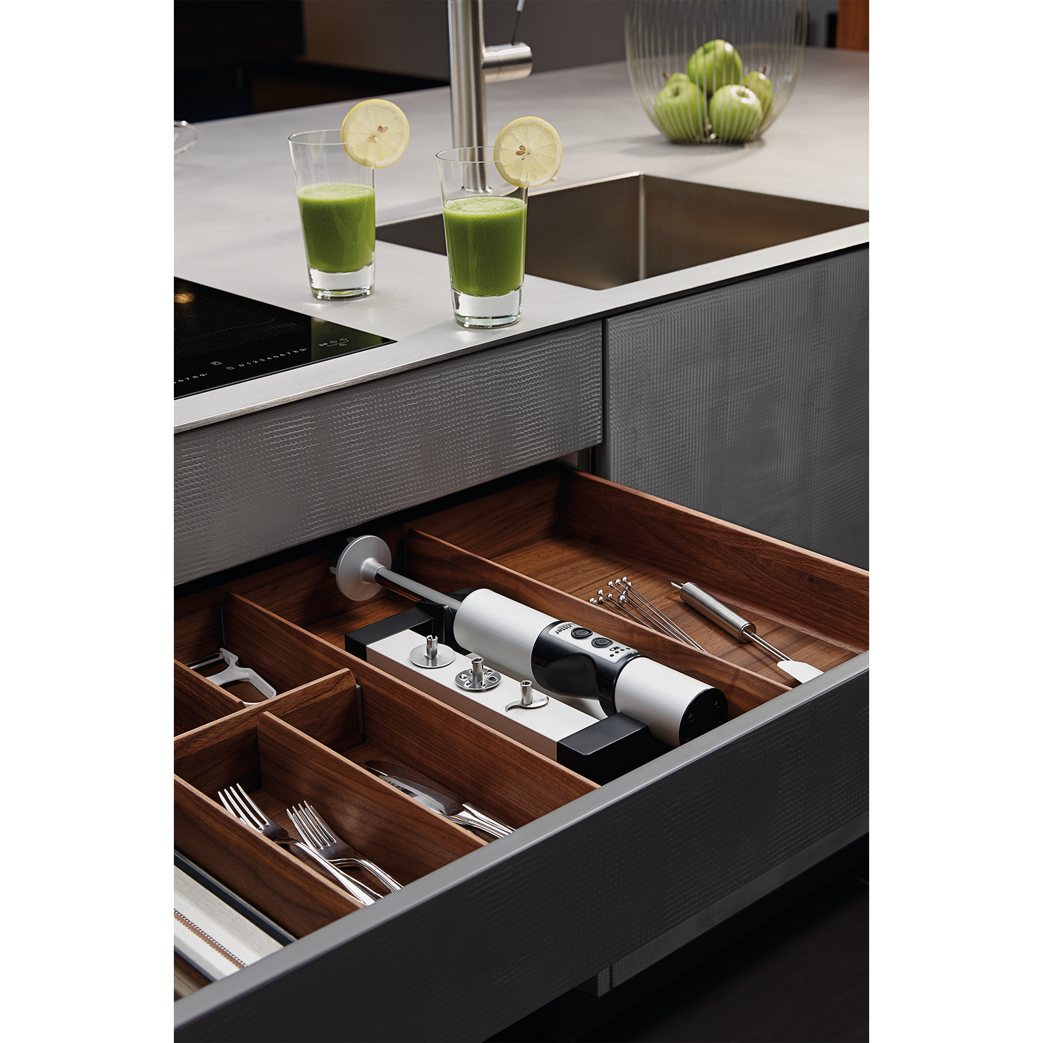 Ritter staafmixer BHB 50 inbouw met laadstation