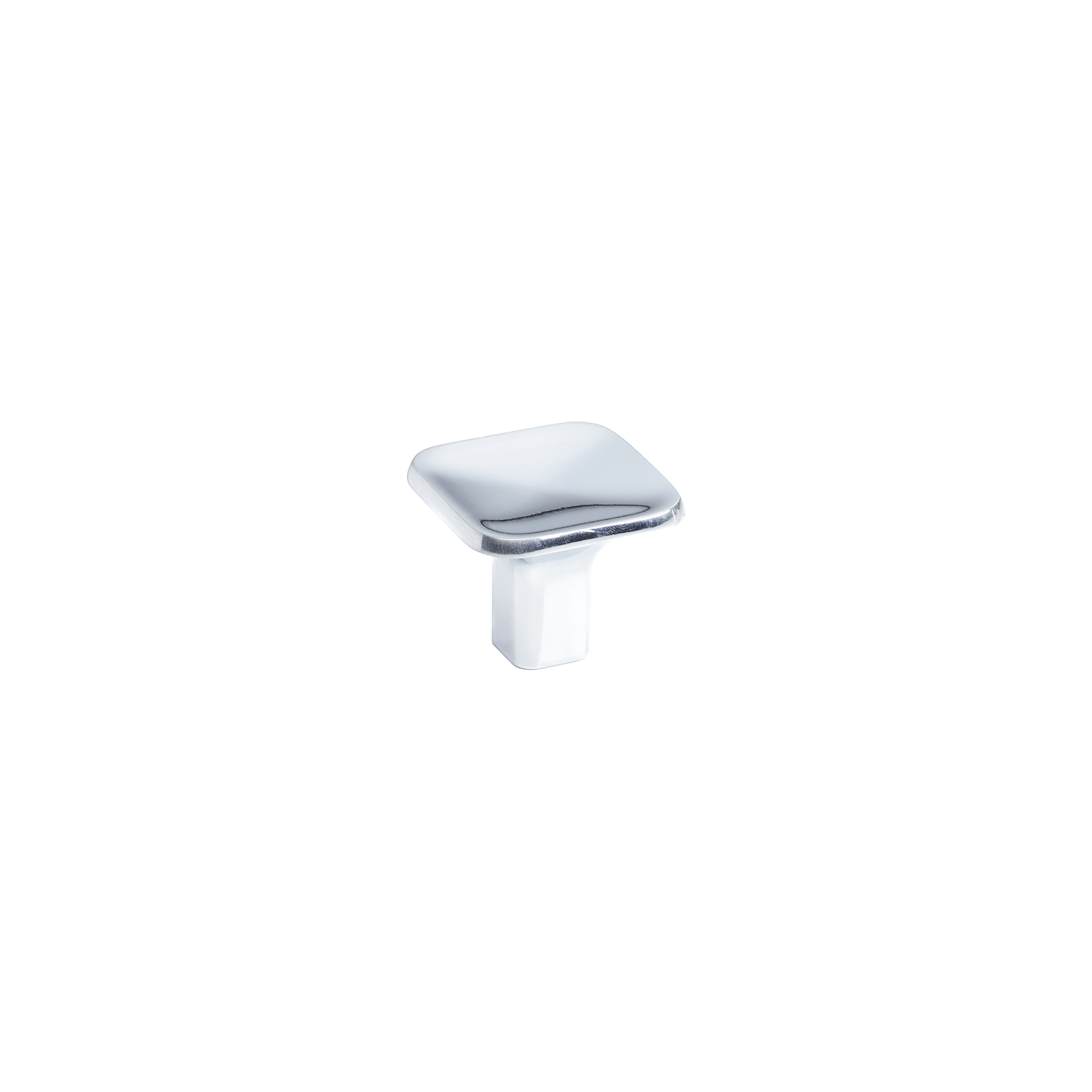 Knop scoop ø32x26 zamak chroom