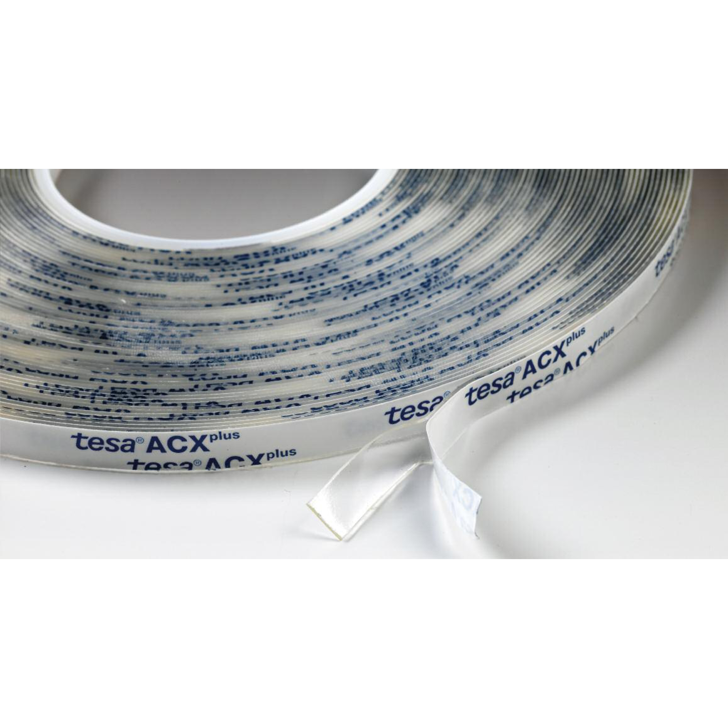 Dubbelzijdige tape Tesa® ACXplus, B9 H1 L25m, transparant