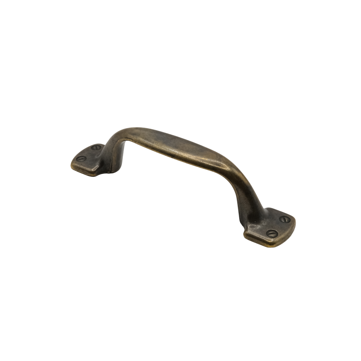 Greep retro 64mm brons antiek gevlekt(e)