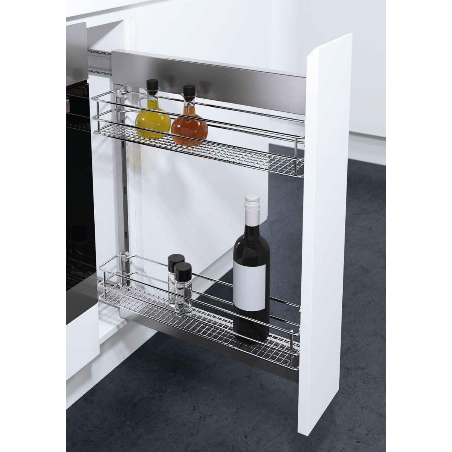 Kader zijdelingse bevestiging dsa2 571mm 20kgSoftc SoftClose