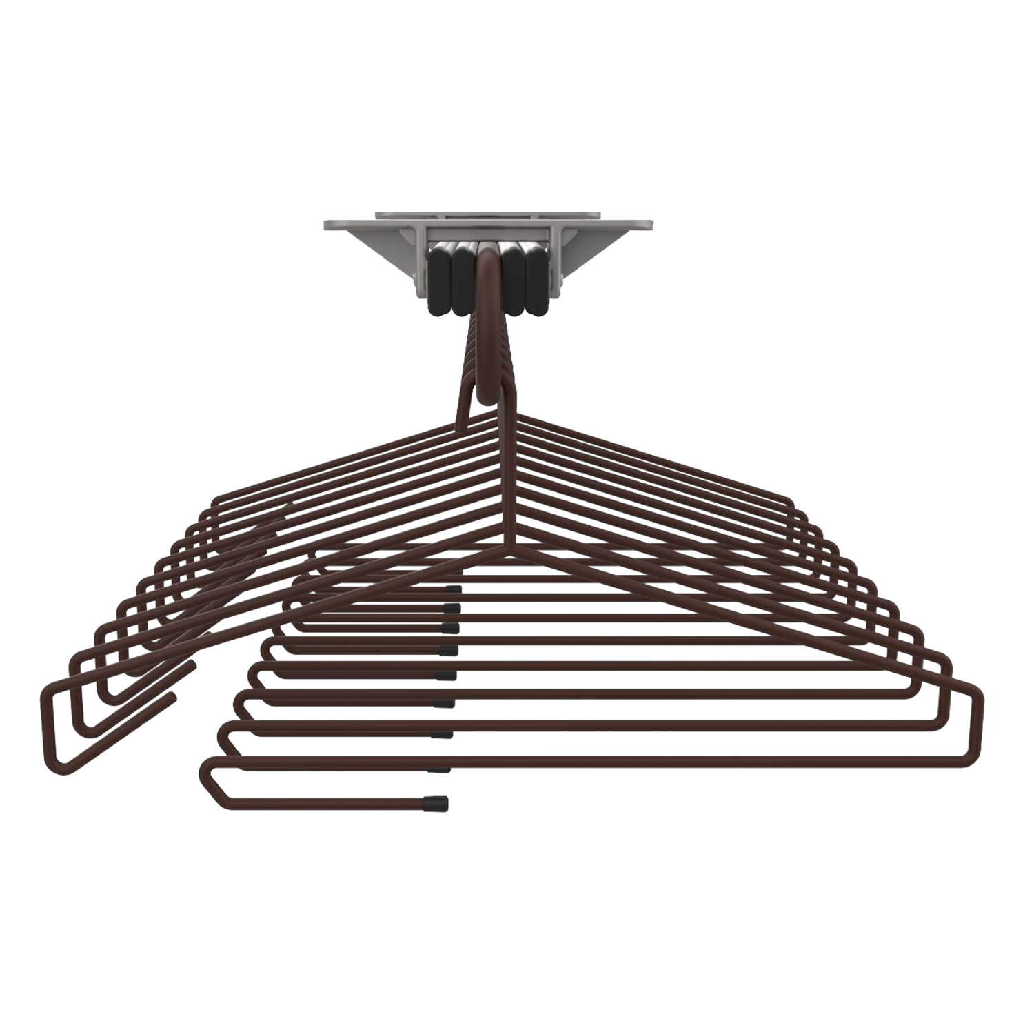 Klederhanger 50cm moka telesc.zwaar