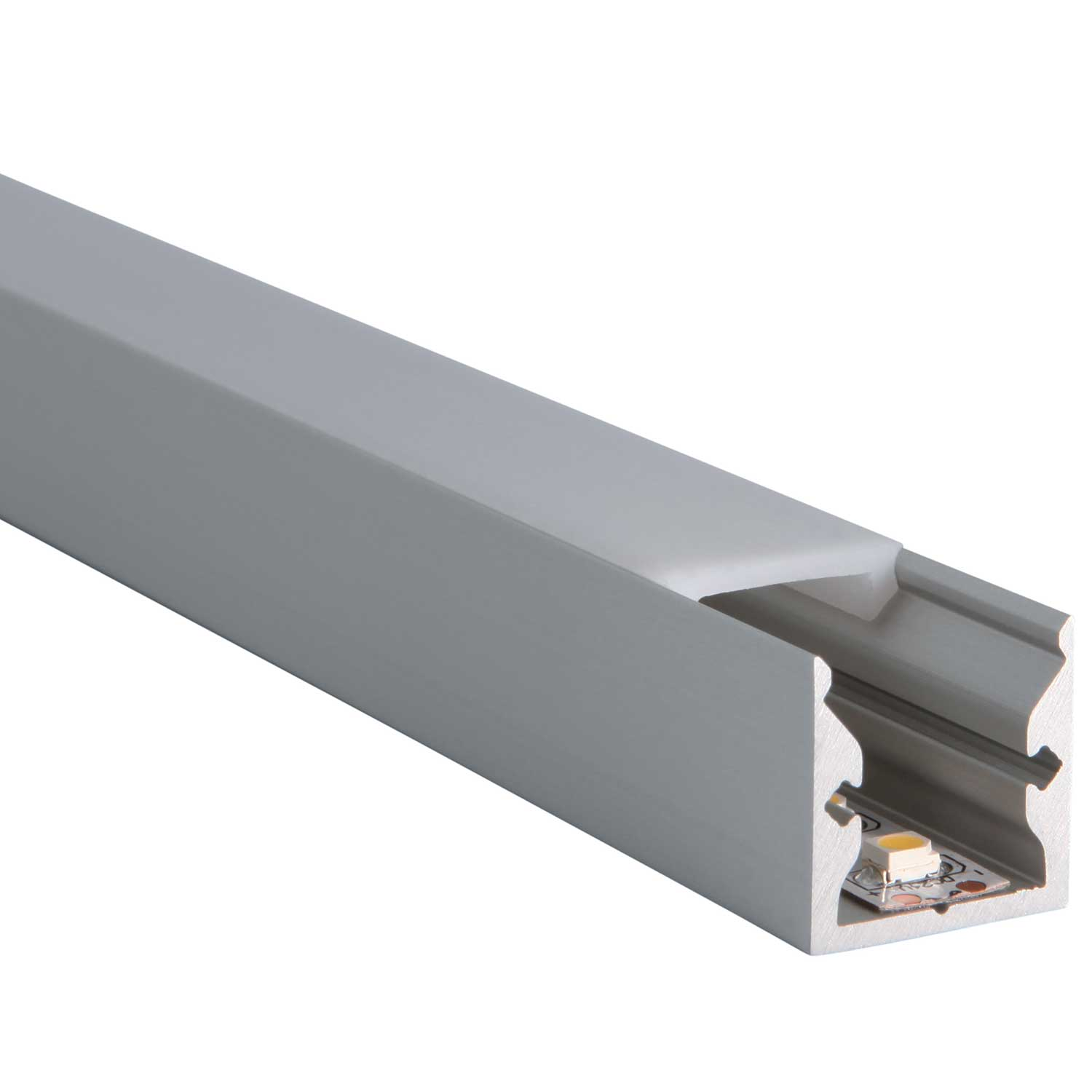 S line led profiel standaard alu 2000mm