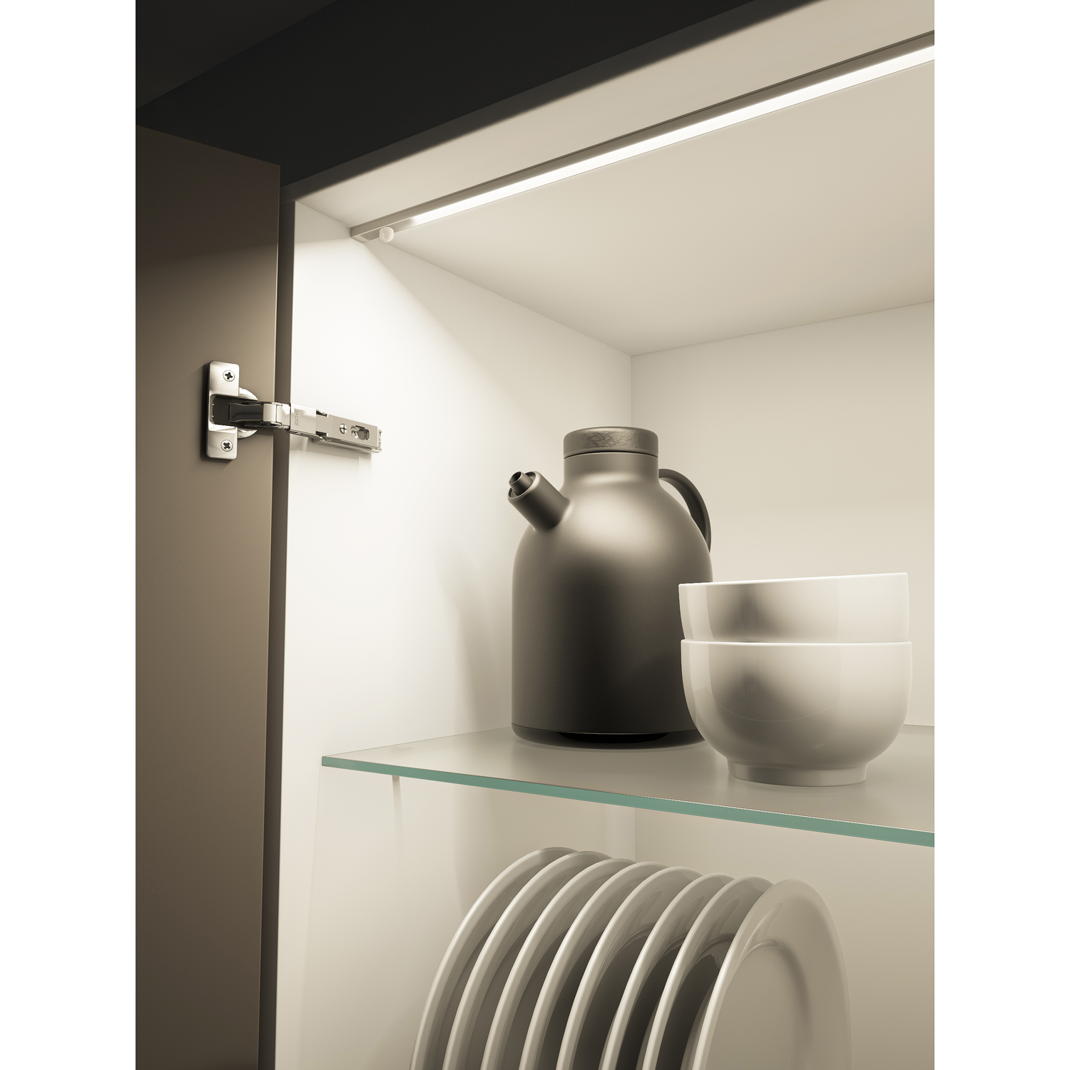Bel xt ledverlicht zwart 563 sensor 3000K 3,68W