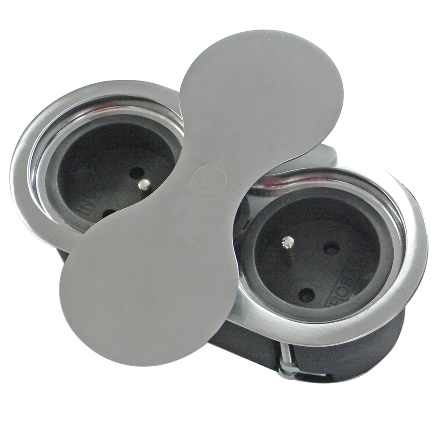Eight wit b-f 1 stopcontact + 1 usb