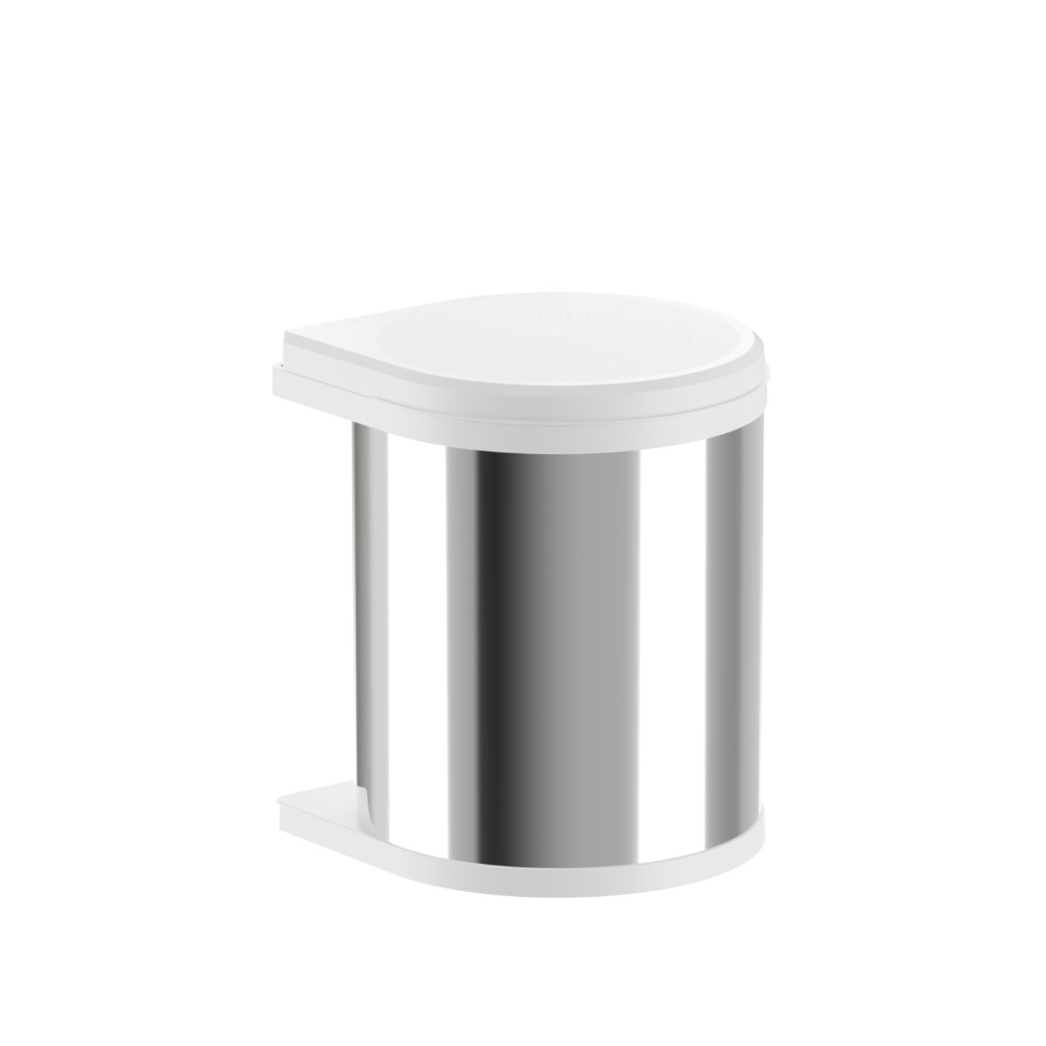 Hailo Mono RVS/wit 15l