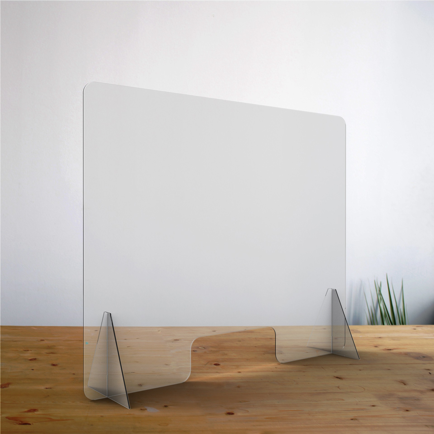 Baliescherm plexi 80x100x12cm met doorgeefopening