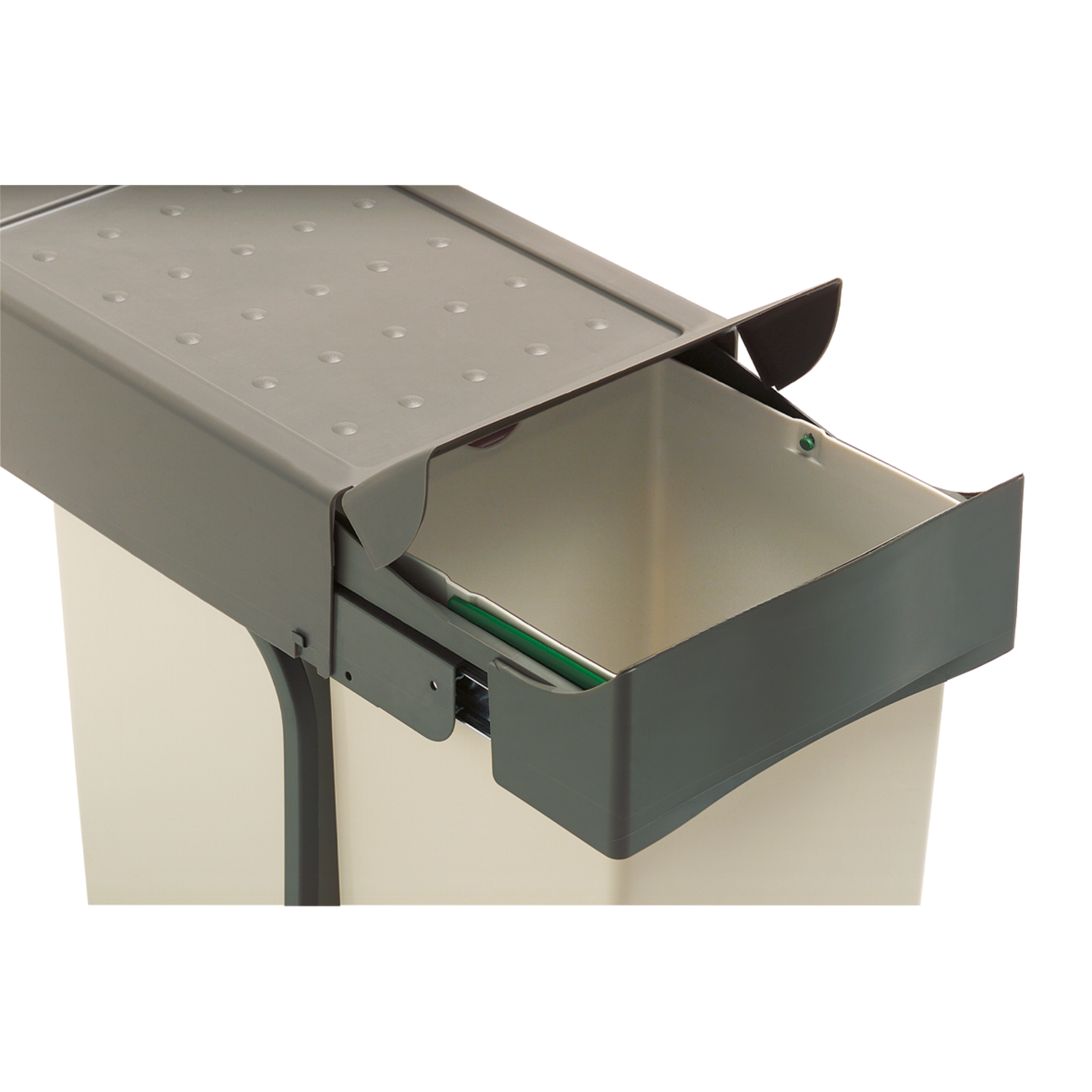 Afvalemmer 227 28 L grijs (14 L +14 l)
