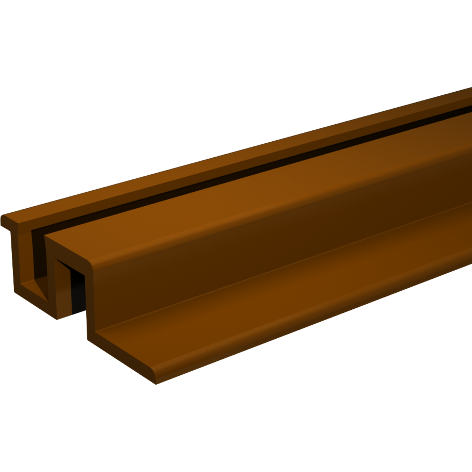 Pico rail 17301 kastanjebruin/3 meter