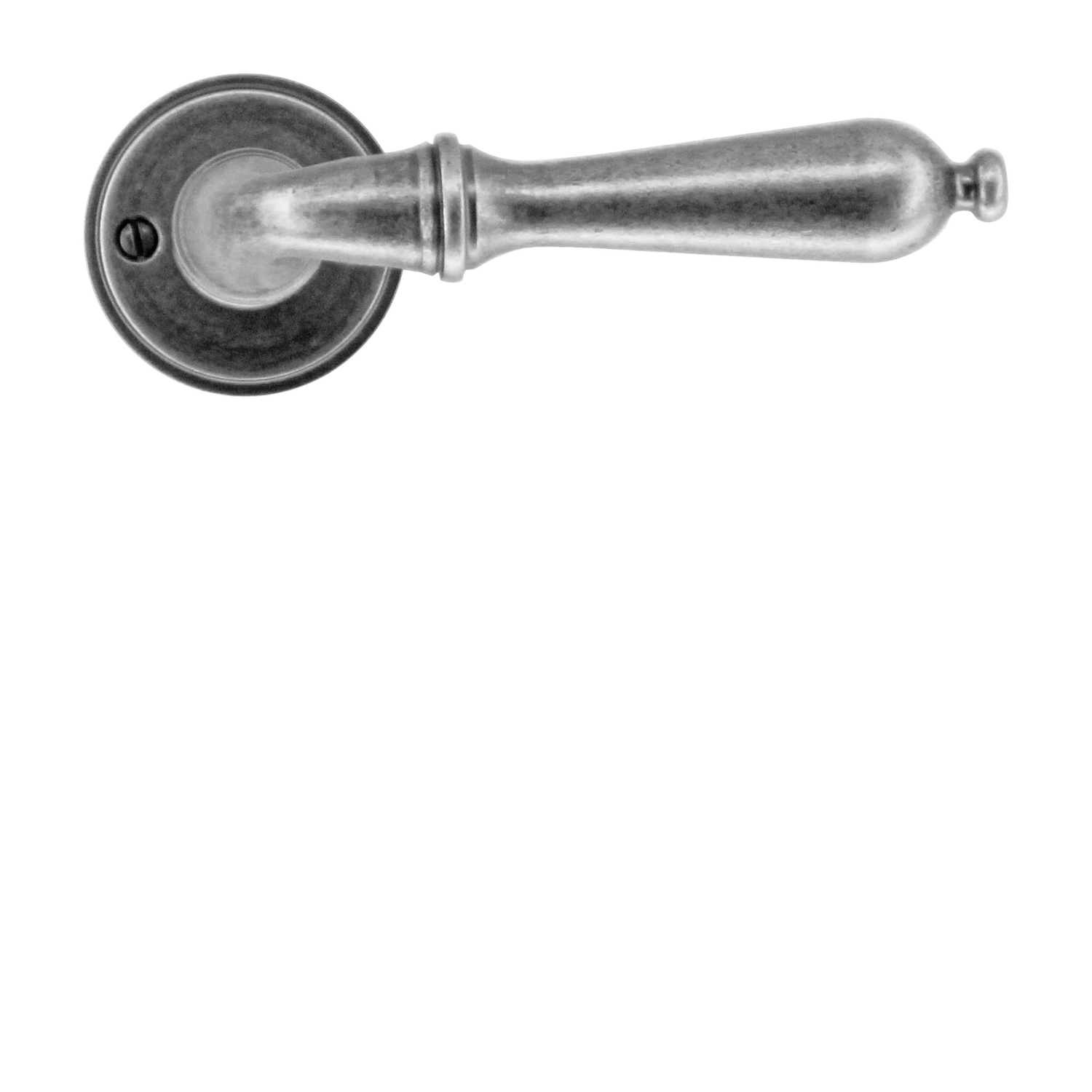 Deurkruk Pro da vinci old silver r+no key