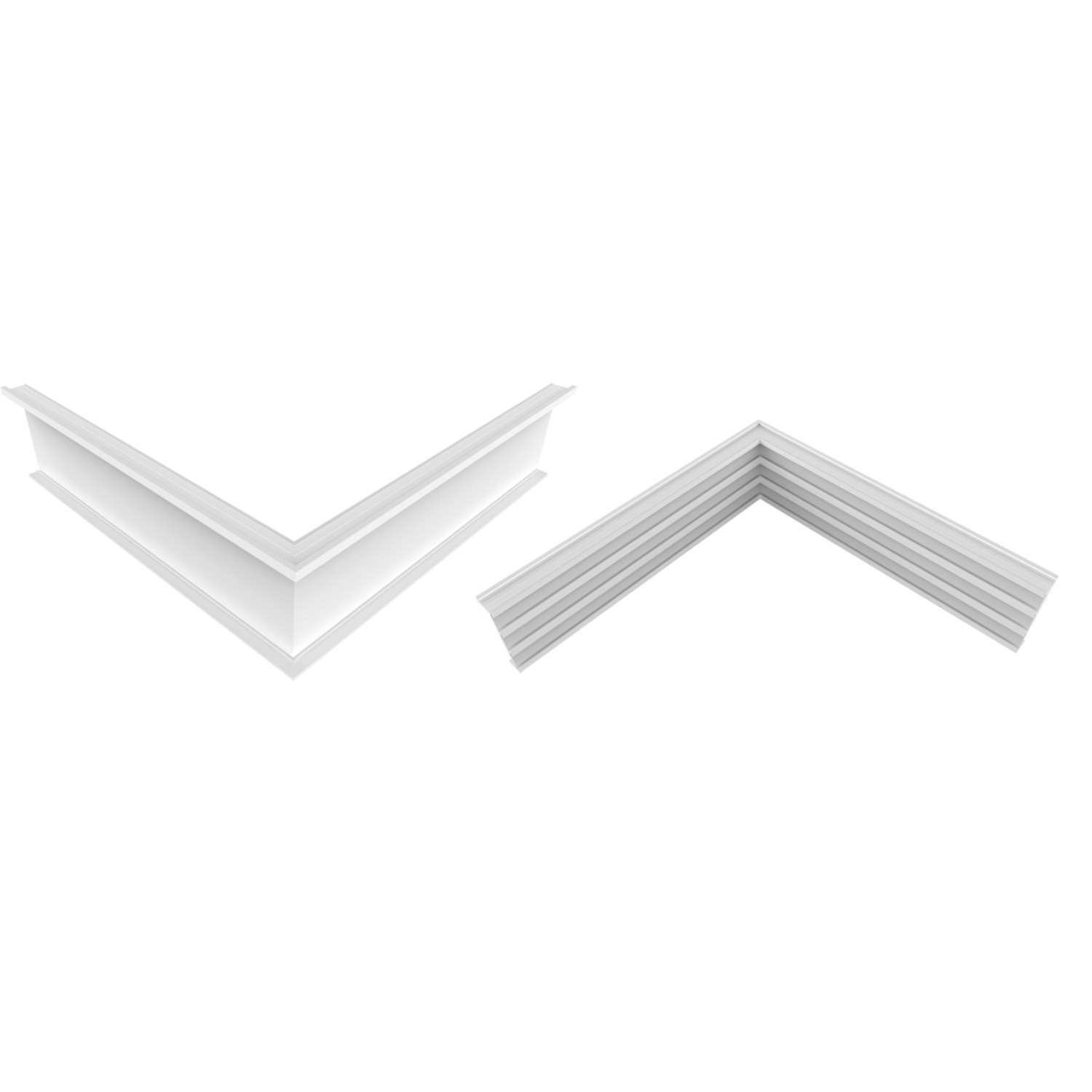 Xinnix XP50 hoek 45° 300X300mm alu bruut (10 sets)
