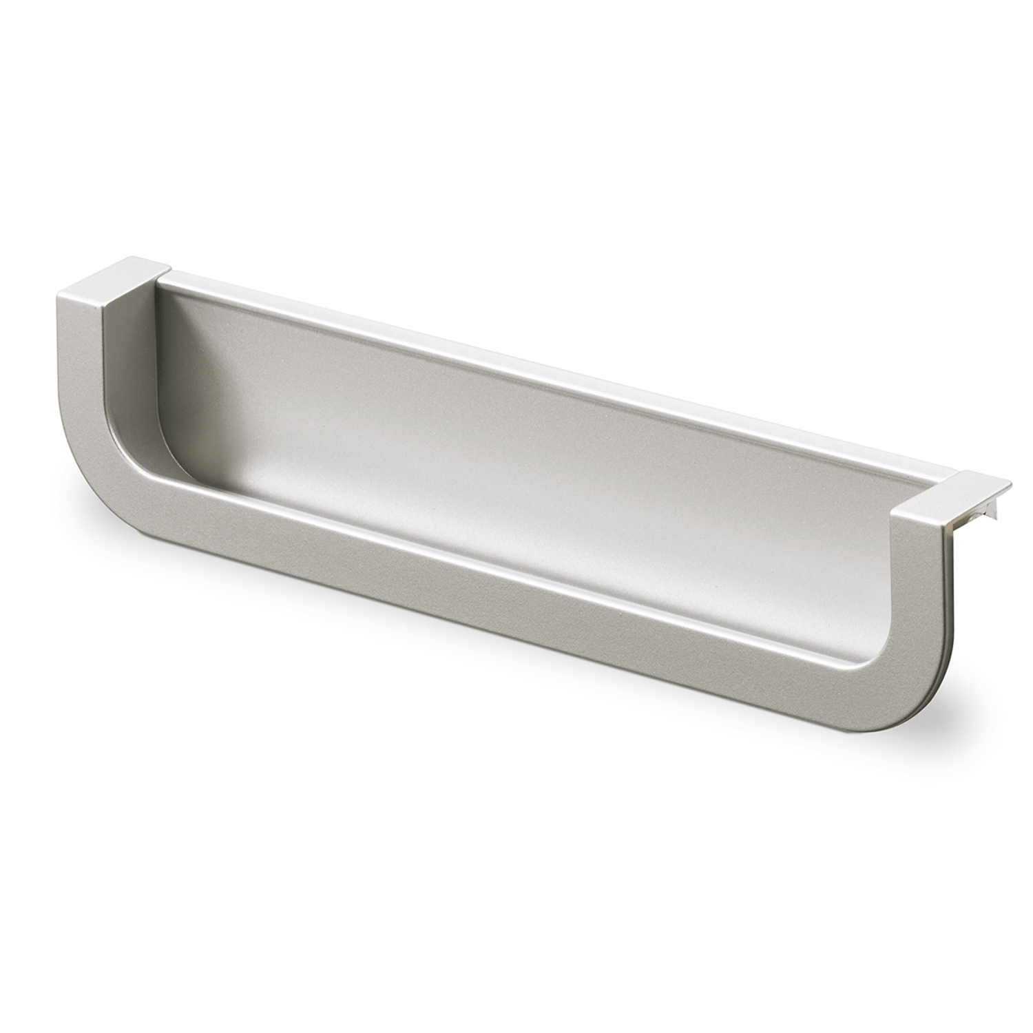 greep om in te laten Athena, boorafstand 160, L 170 mm, B 19 mm, H 36 mm, Aluminiumkleurig