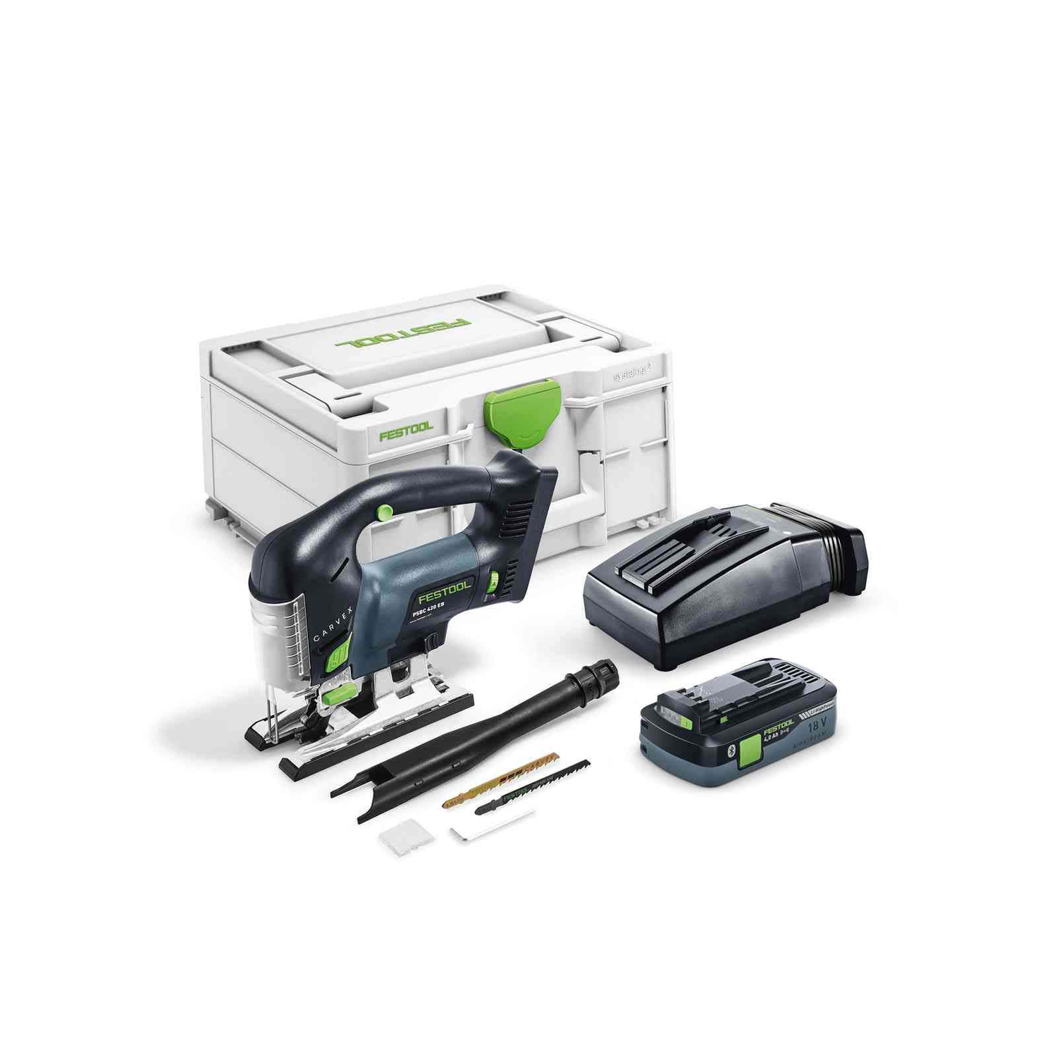 Festool accudecoupeerzaag psbc 420 hpc4,0 ebi-plus