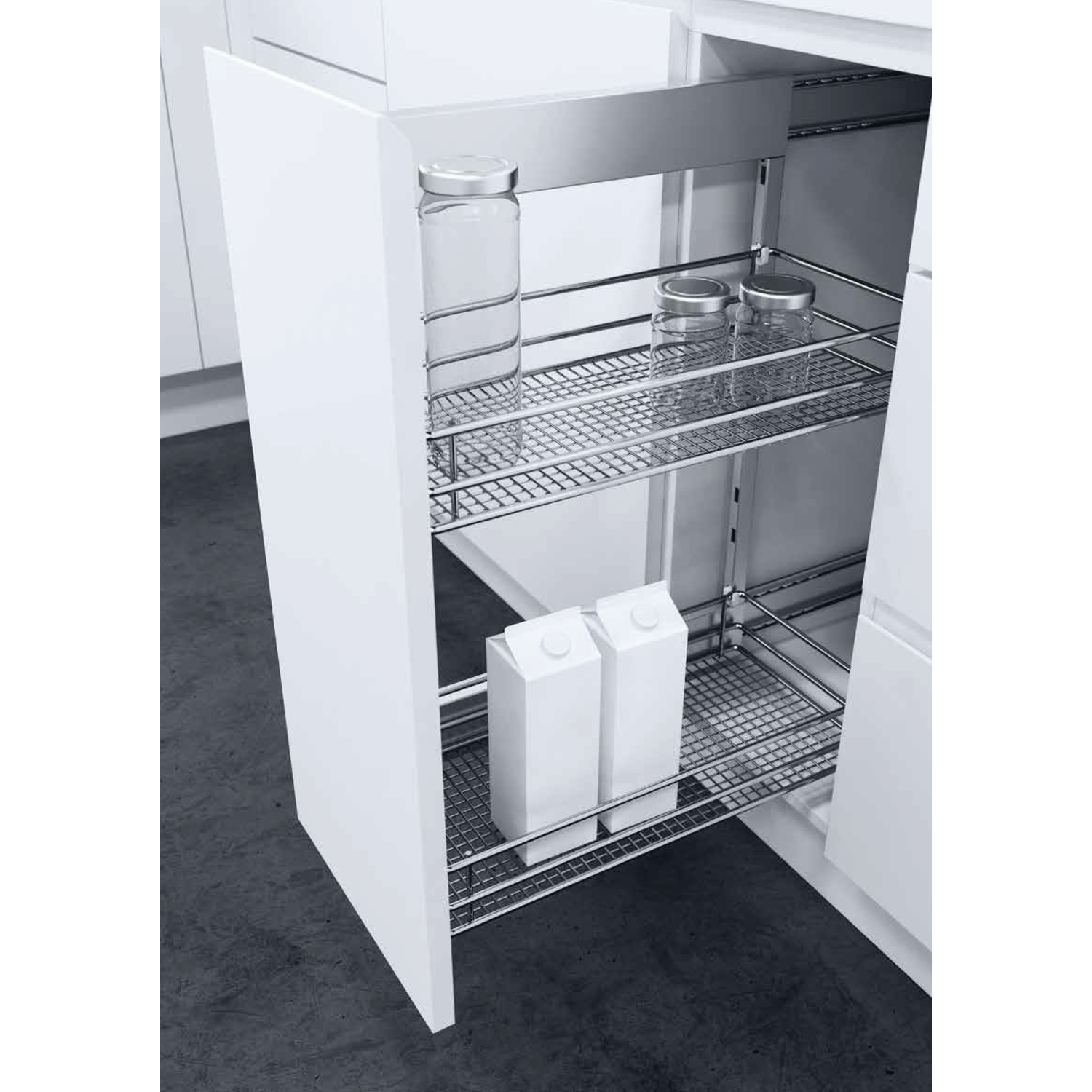 Kader zijdelingse bevestiging dsa2 571mm 20kgSoftc SoftClose