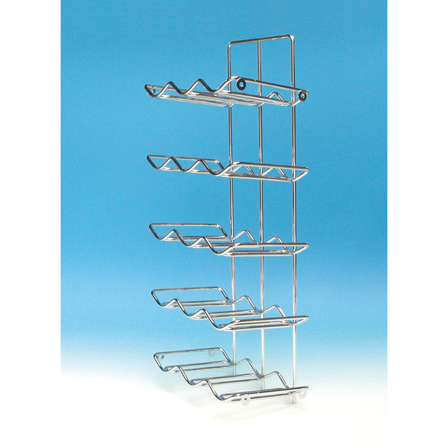 Flessenrek (15) 270x200x625 mm chroom