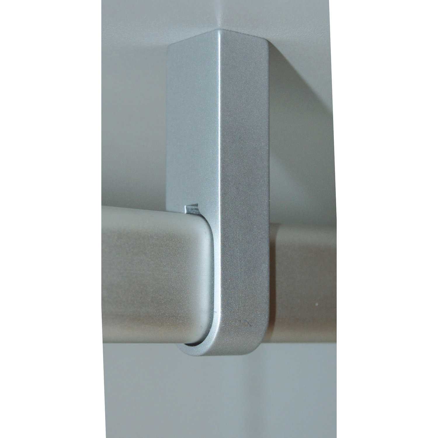 Kastbaarhouder ovaal open zamac zilver 14x30