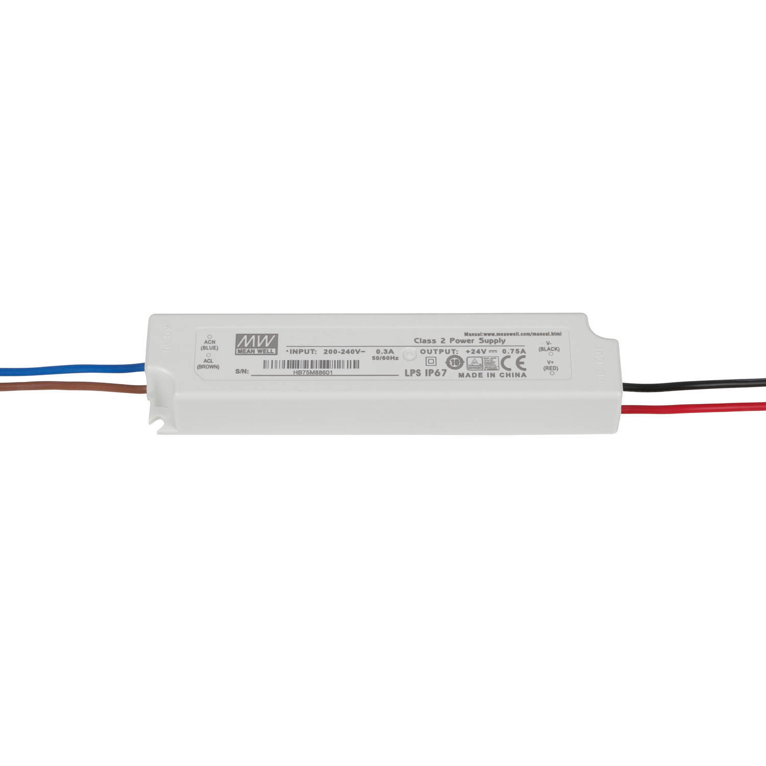 Proled ECO II led voeding 24V 18W 140x30x20mm
