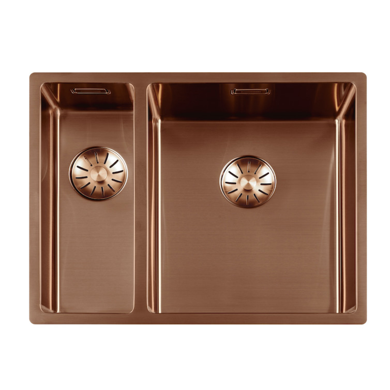LR spoelbak 1534SP-COPPER 150/340X400