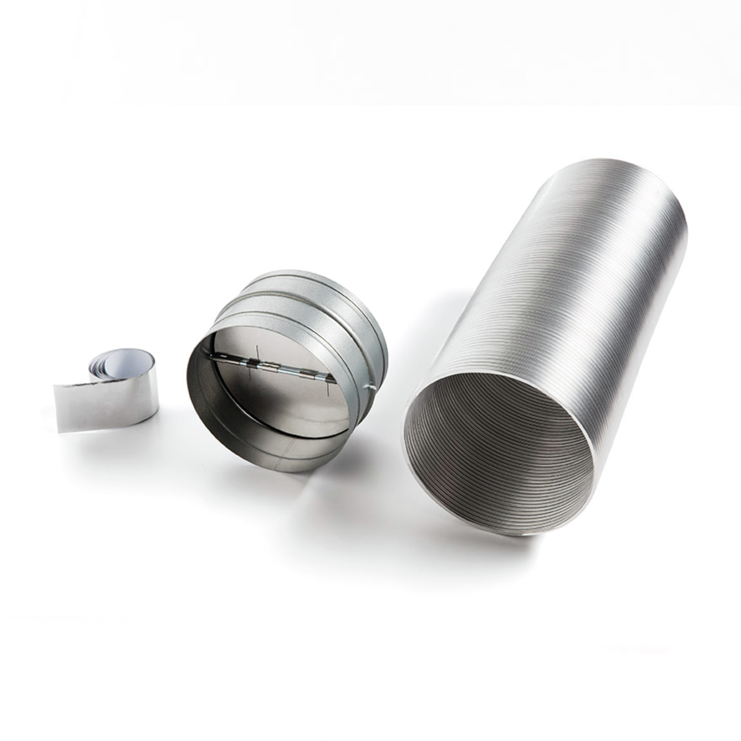 Novy installatiekit - ø 150mm aluminium buis 906.217 + 3 meter tape